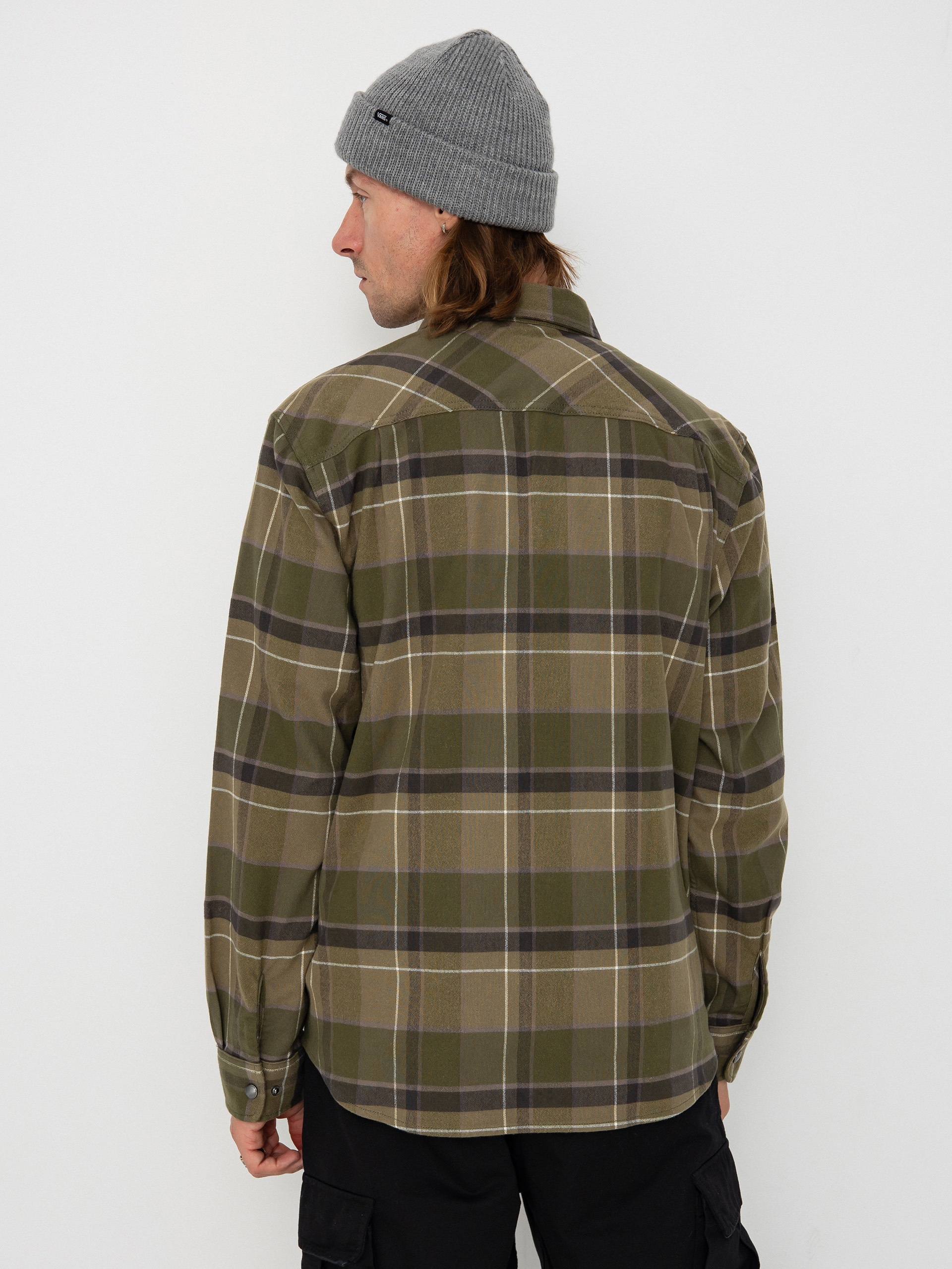 Ing Brixton Builders Bowery Str Wr Ls (dill/olive surplus/washed blac)
