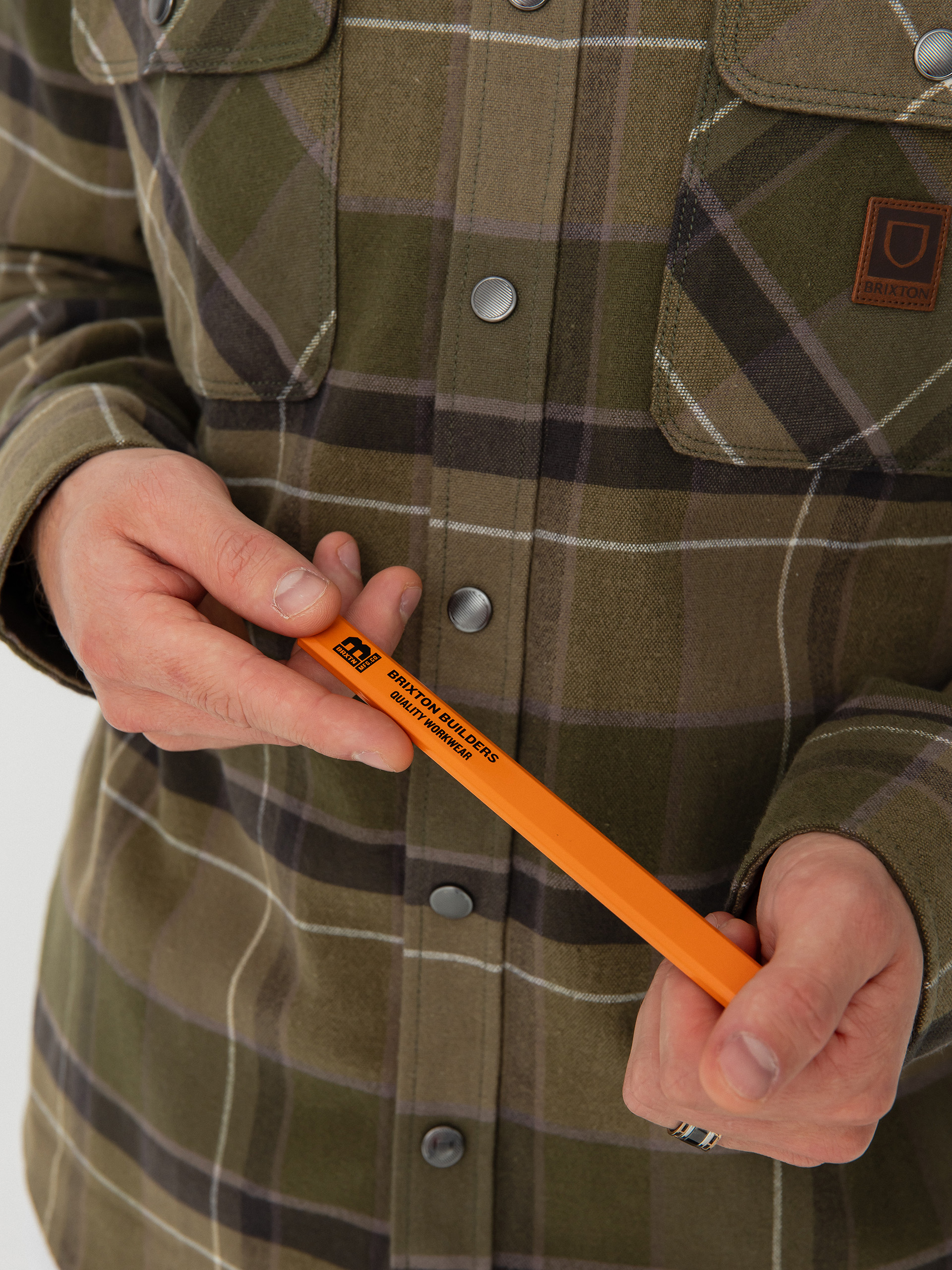 Ing Brixton Builders Bowery Str Wr Ls (dill/olive surplus/washed blac)