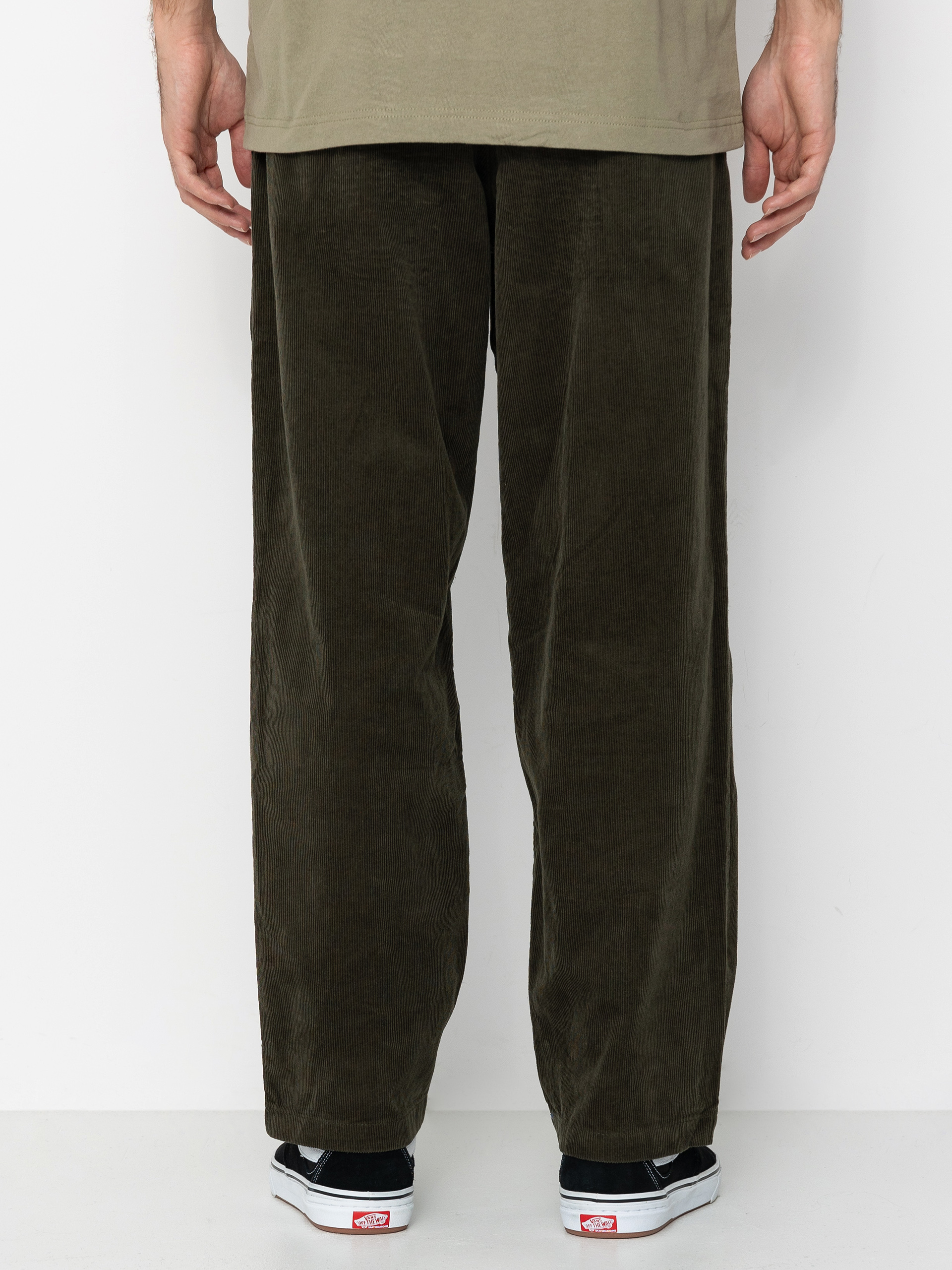 Volcom Frickin Loose Tapered Cord Kisnadrág (squadron green)