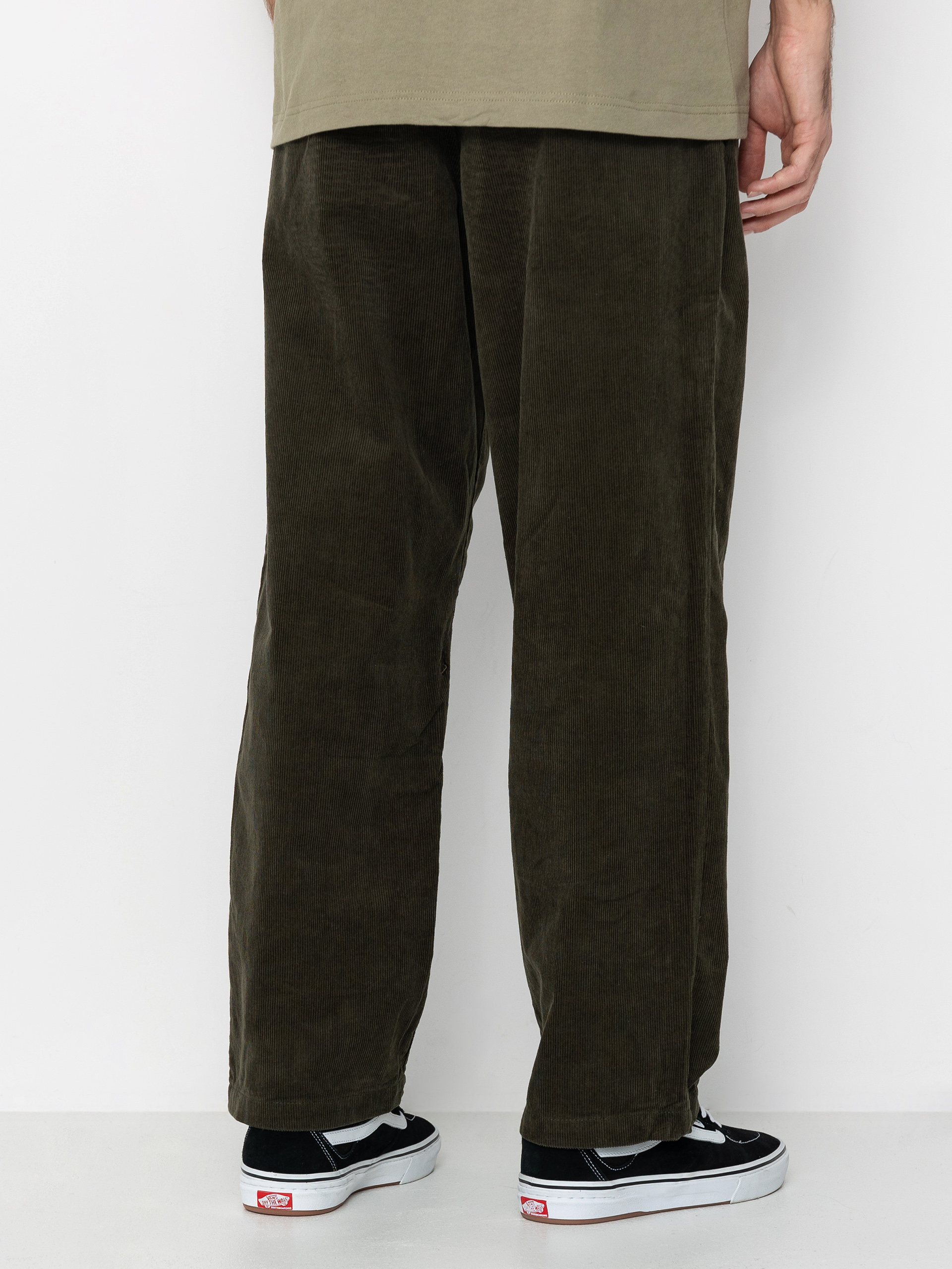 Volcom Frickin Loose Tapered Cord Kisnadrág (squadron green)
