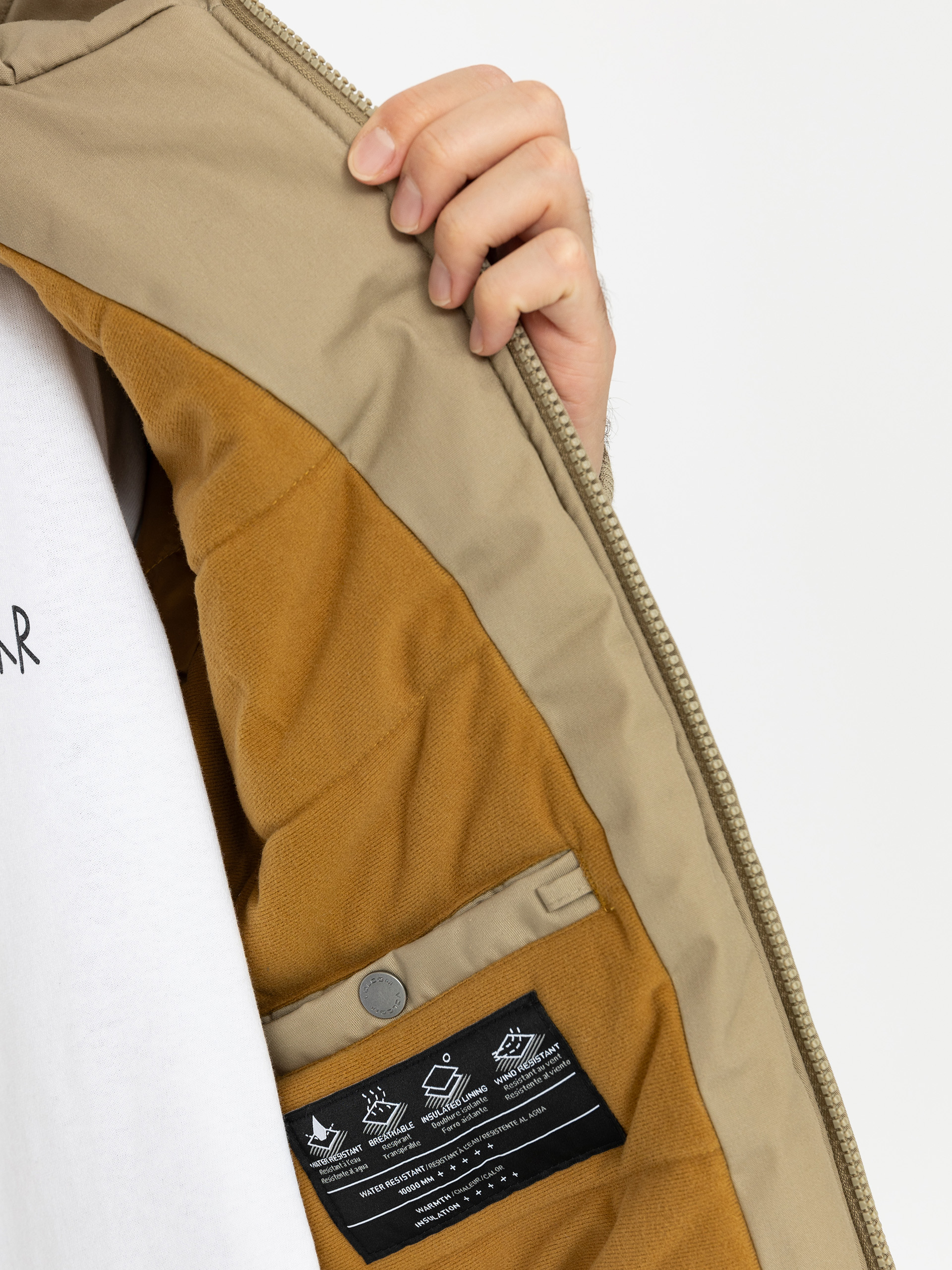 Dzseki Volcom Hernan 10K (khaki)