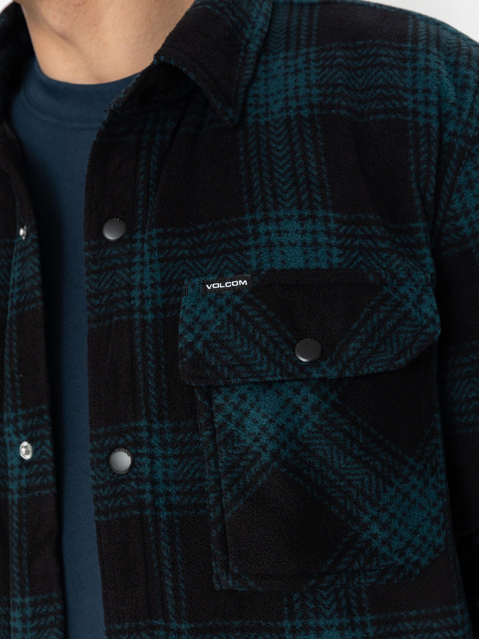 Ing Volcom Bowered Fleece Ls (evergreen)