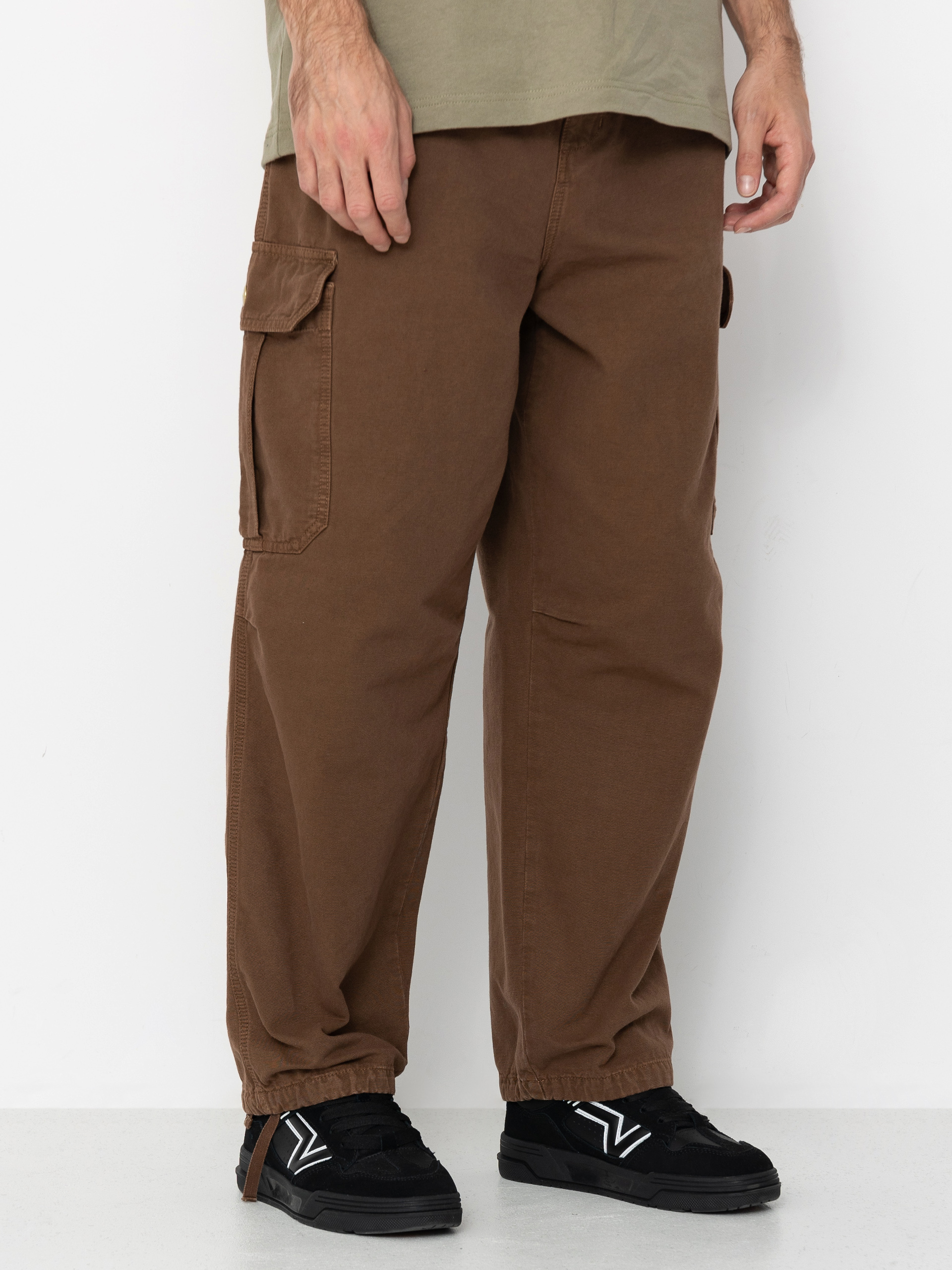 Kisnadrág Carhartt WIP Stanton Cargo (chocolate)