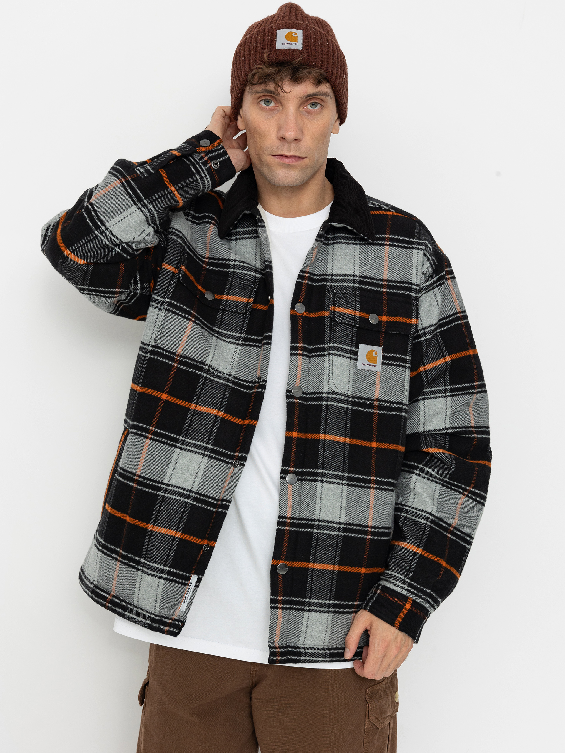 Carhartt WIP Baris Dzseki (baris check/grey heather/black)