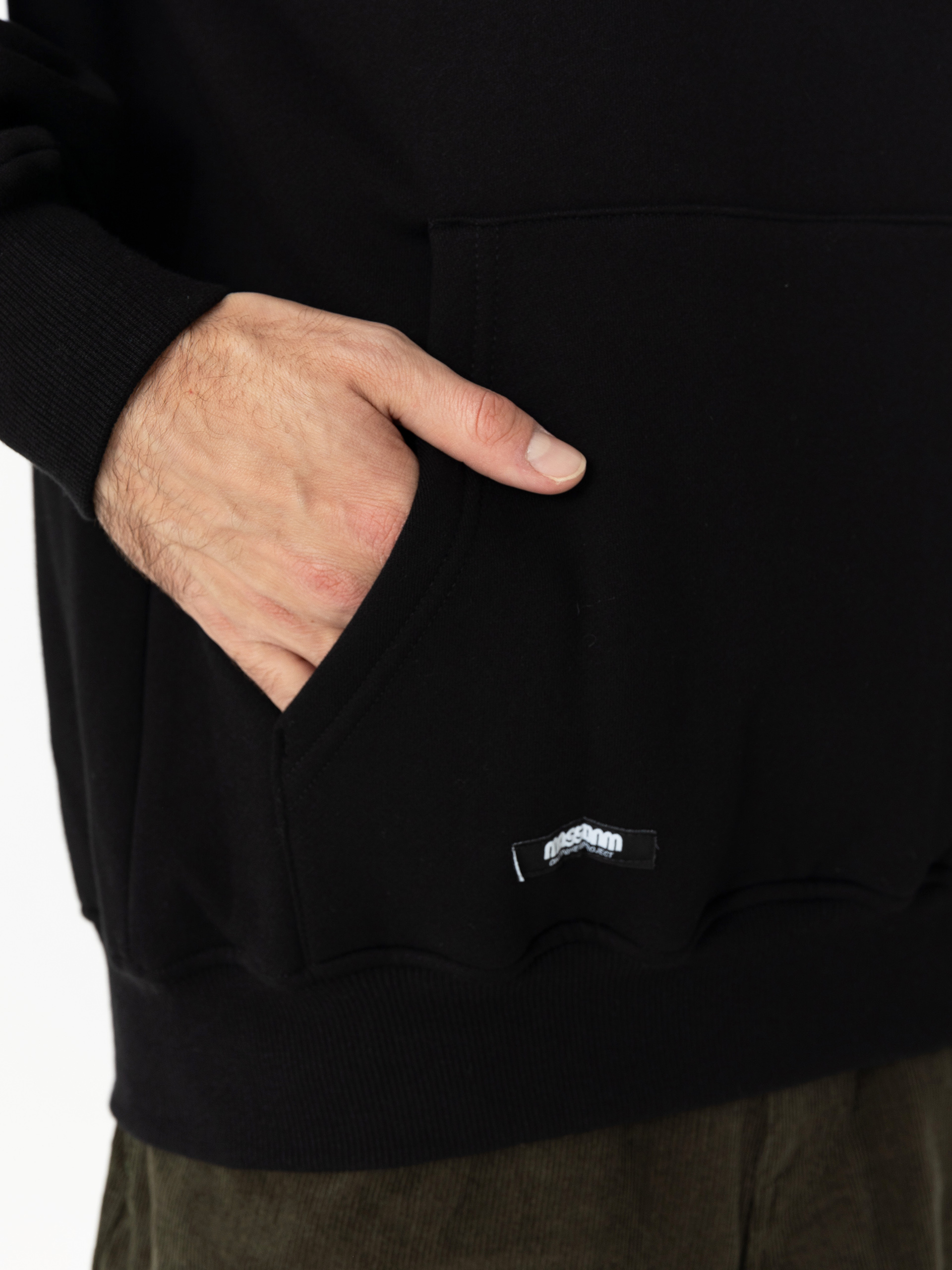 MassDnm Roy HD Kapucnis pulóver (black)