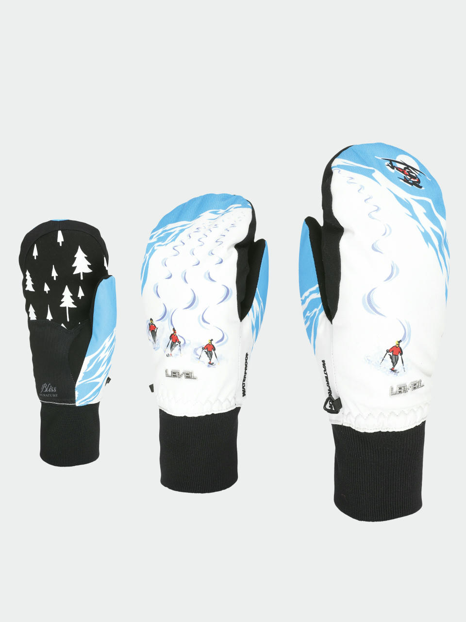 Kesztyű Level Coral Mitt Wmn (light blue)