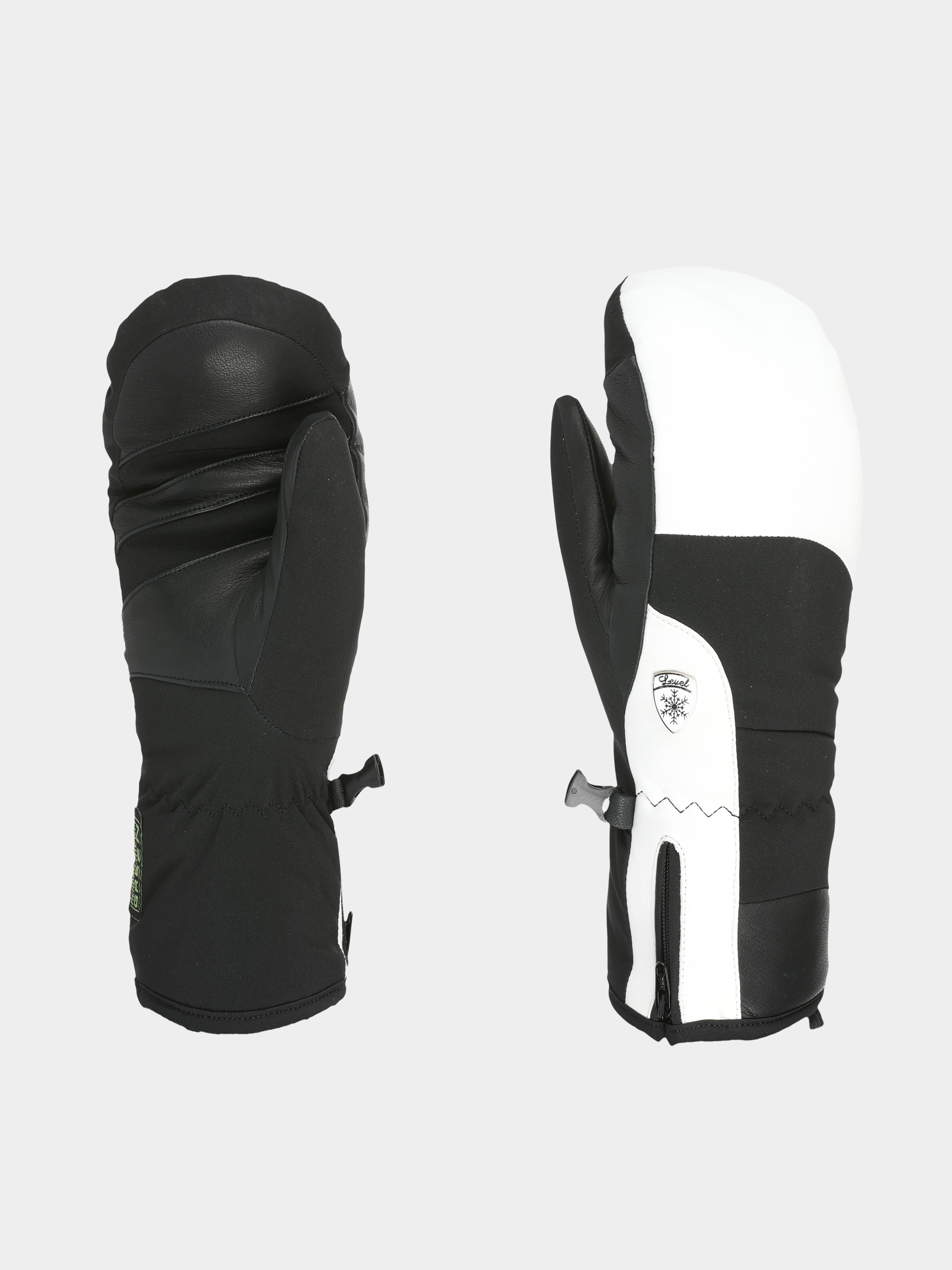 Kesztyu0171 Level Iris Mitt Wmn (black white)