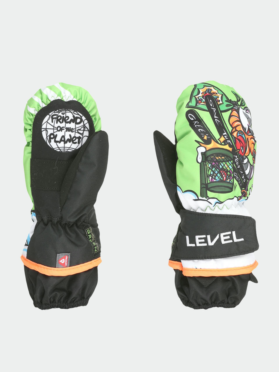 Kesztyű Level Animal Mitt JR (lime)