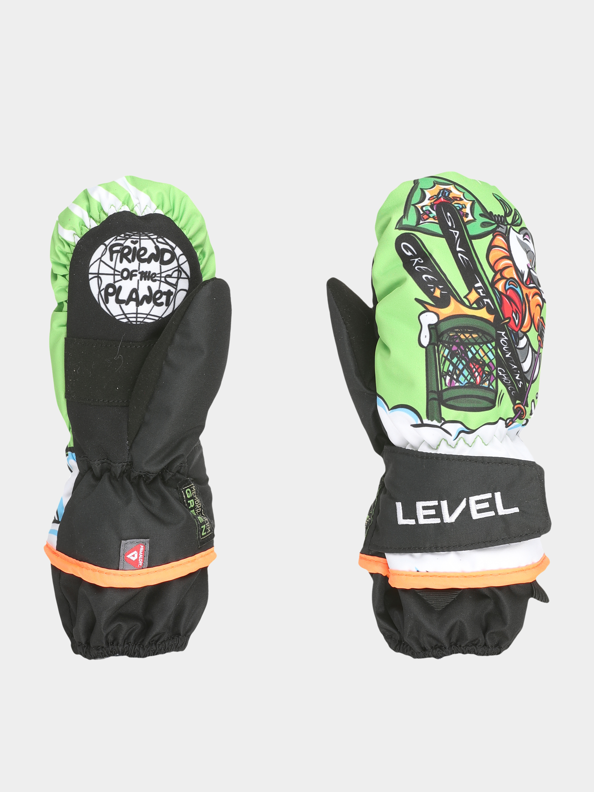 Kesztyu0171 Level Animal Mitt JR (lime)