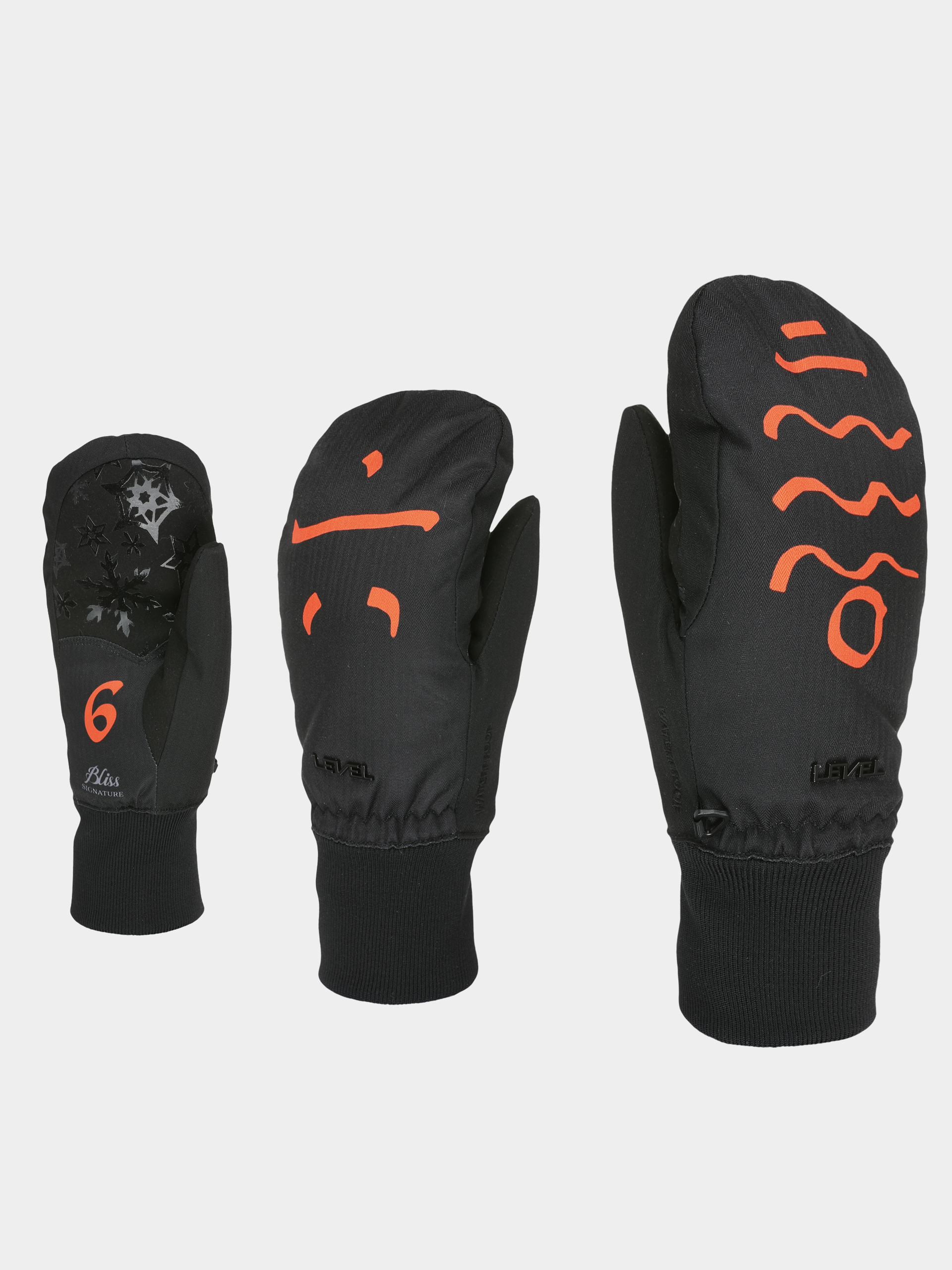 Kesztyu0171 Level Coral Mitt Wmn (orange)