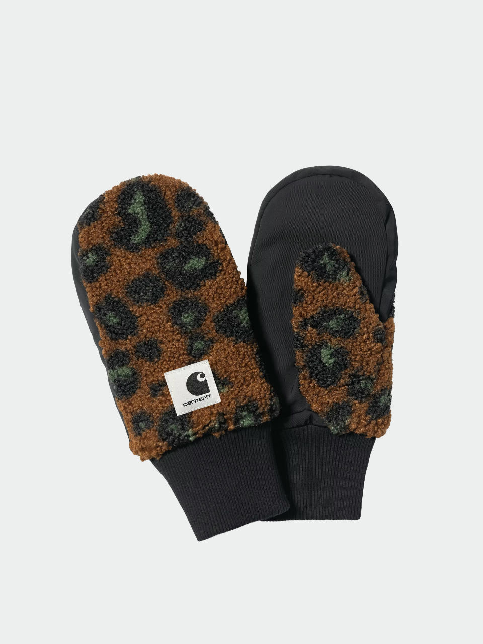 Kesztyű Carhartt WIP Orla (camo leo jacquard/tamarind/black)