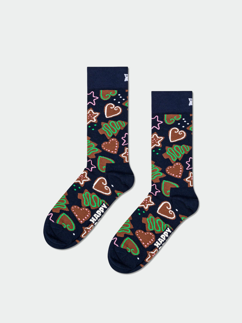 Zokni Happy Socks Gingerbread Cookies (navy)