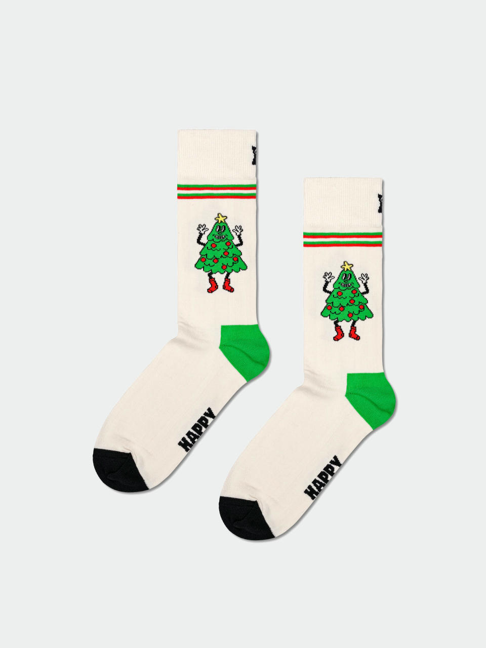 Zokni Happy Socks Happy Tree (white)