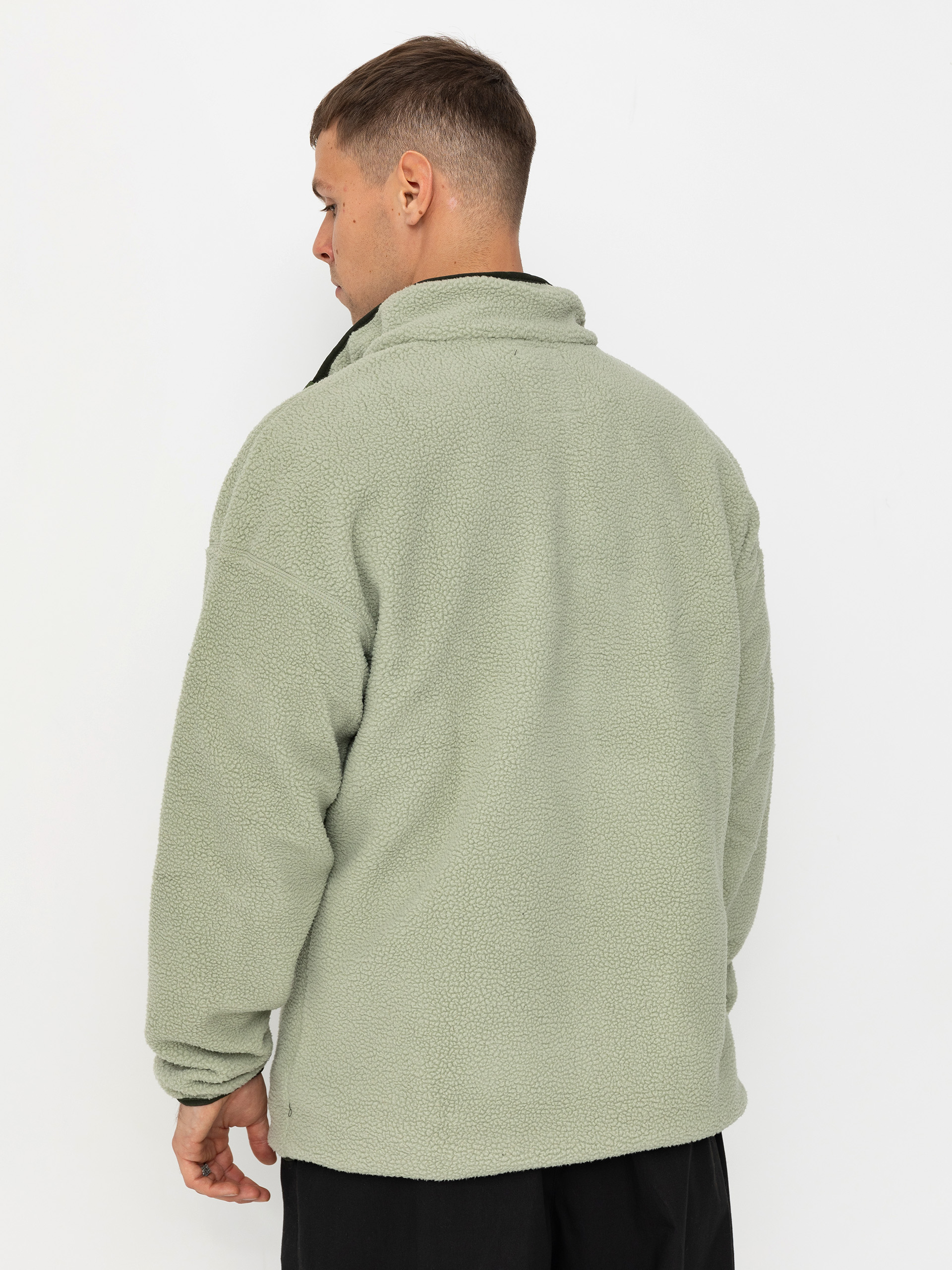 Férfi Polár pulóver Columbia Helvetia II Half Snap (safari)