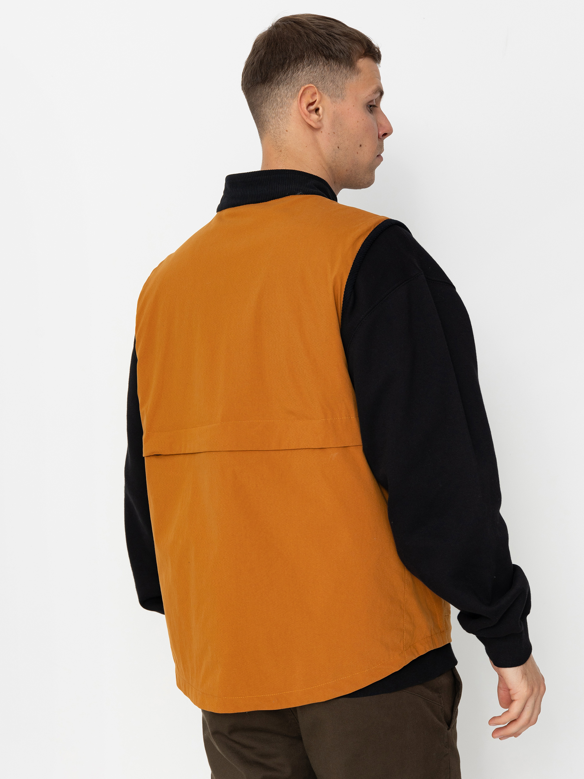 Volcom Tt B Iguchi Tds Vest Mellény (chestnut brown)