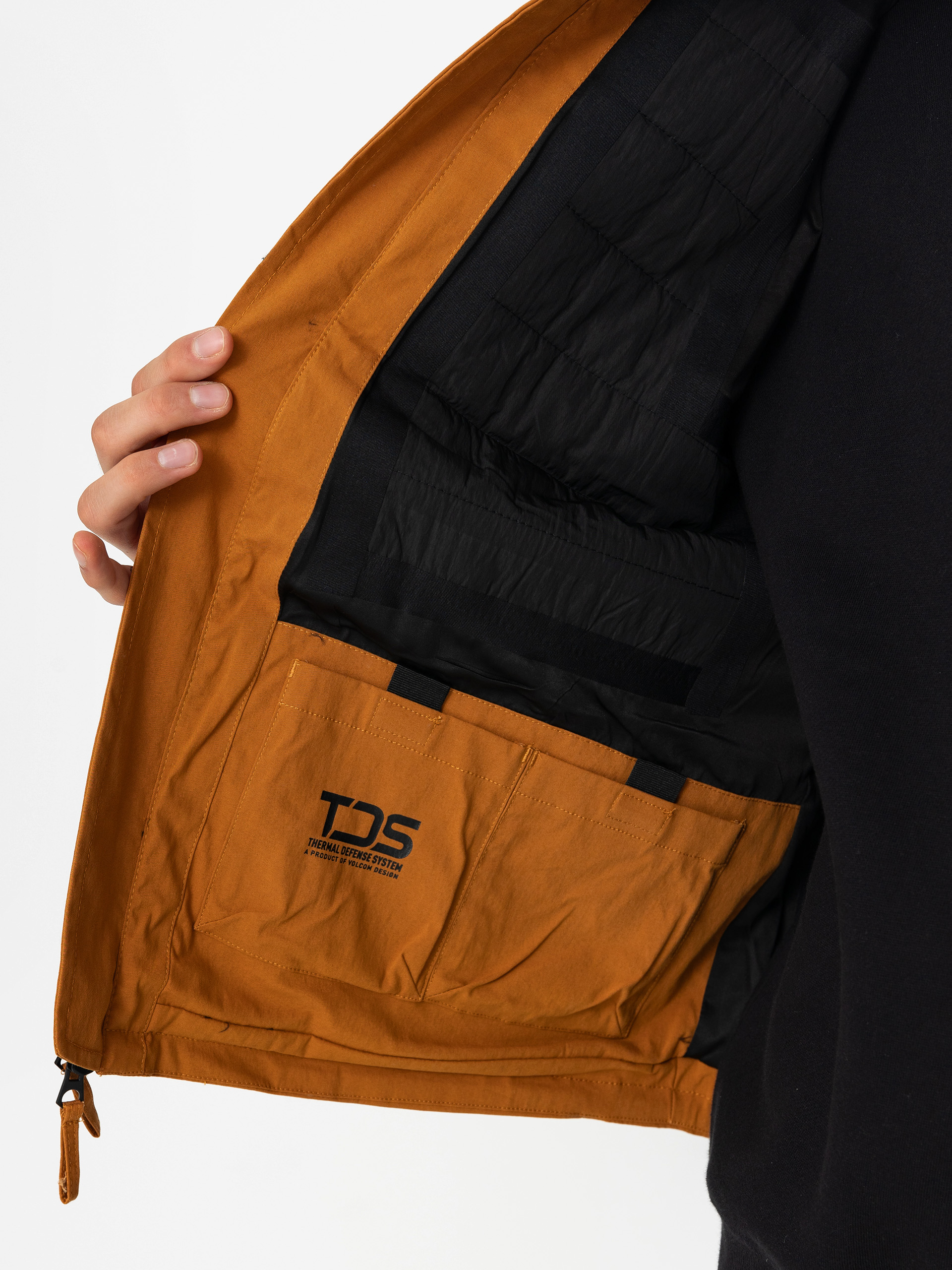 Volcom Tt B Iguchi Tds Vest Mellény (chestnut brown)