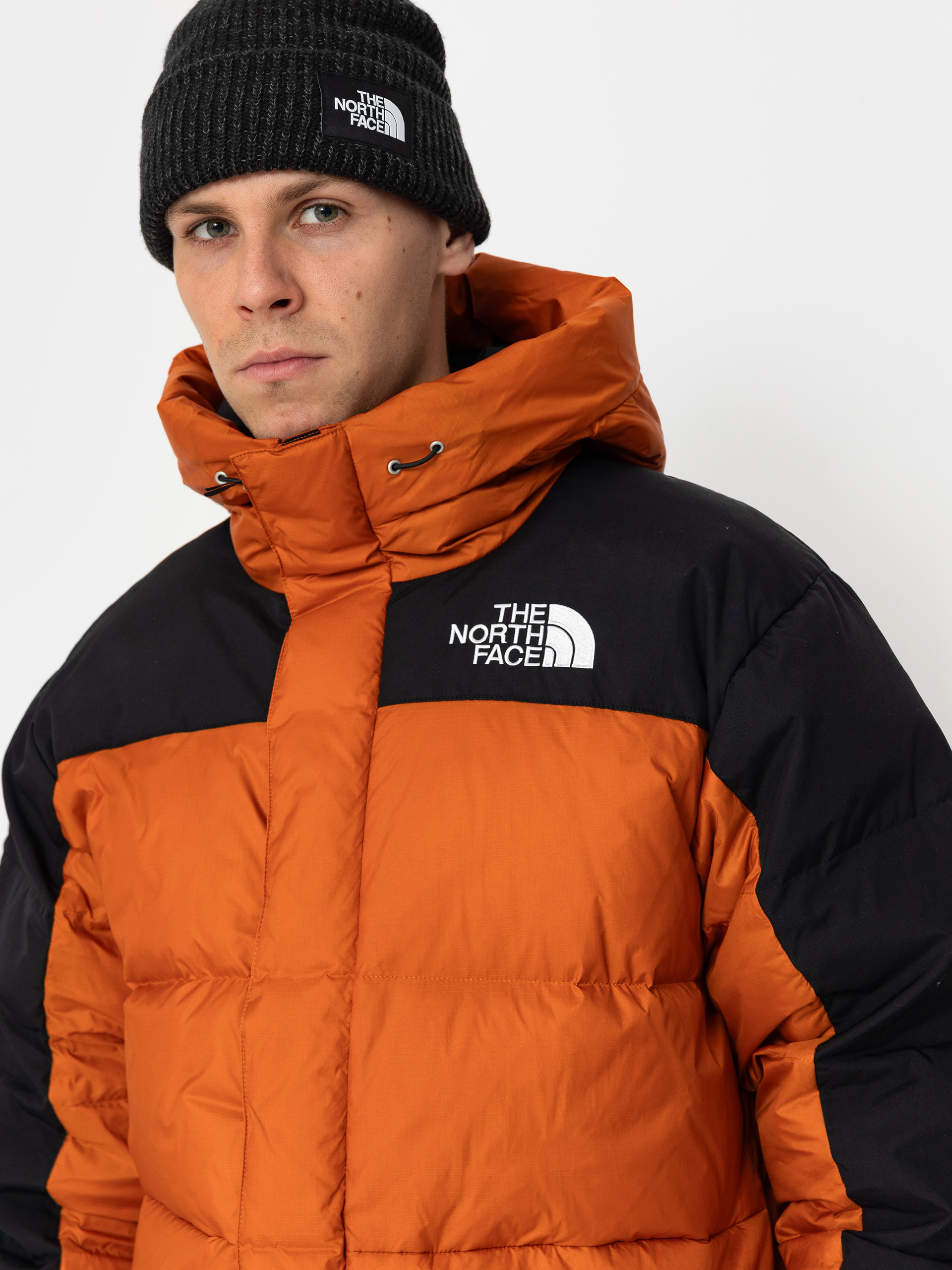 The North Face Hmlyn Down Parka Dzseki (earthen copper/tnf blac)