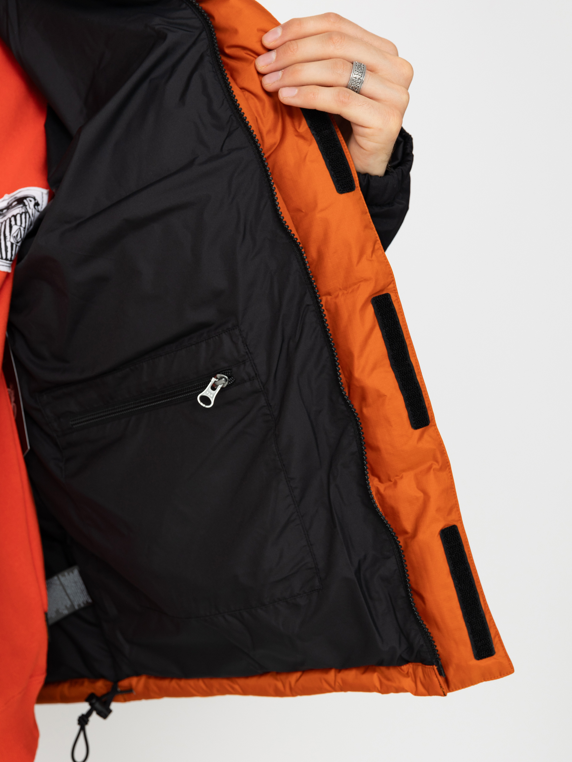 The North Face Hmlyn Down Parka Dzseki (earthen copper/tnf blac)