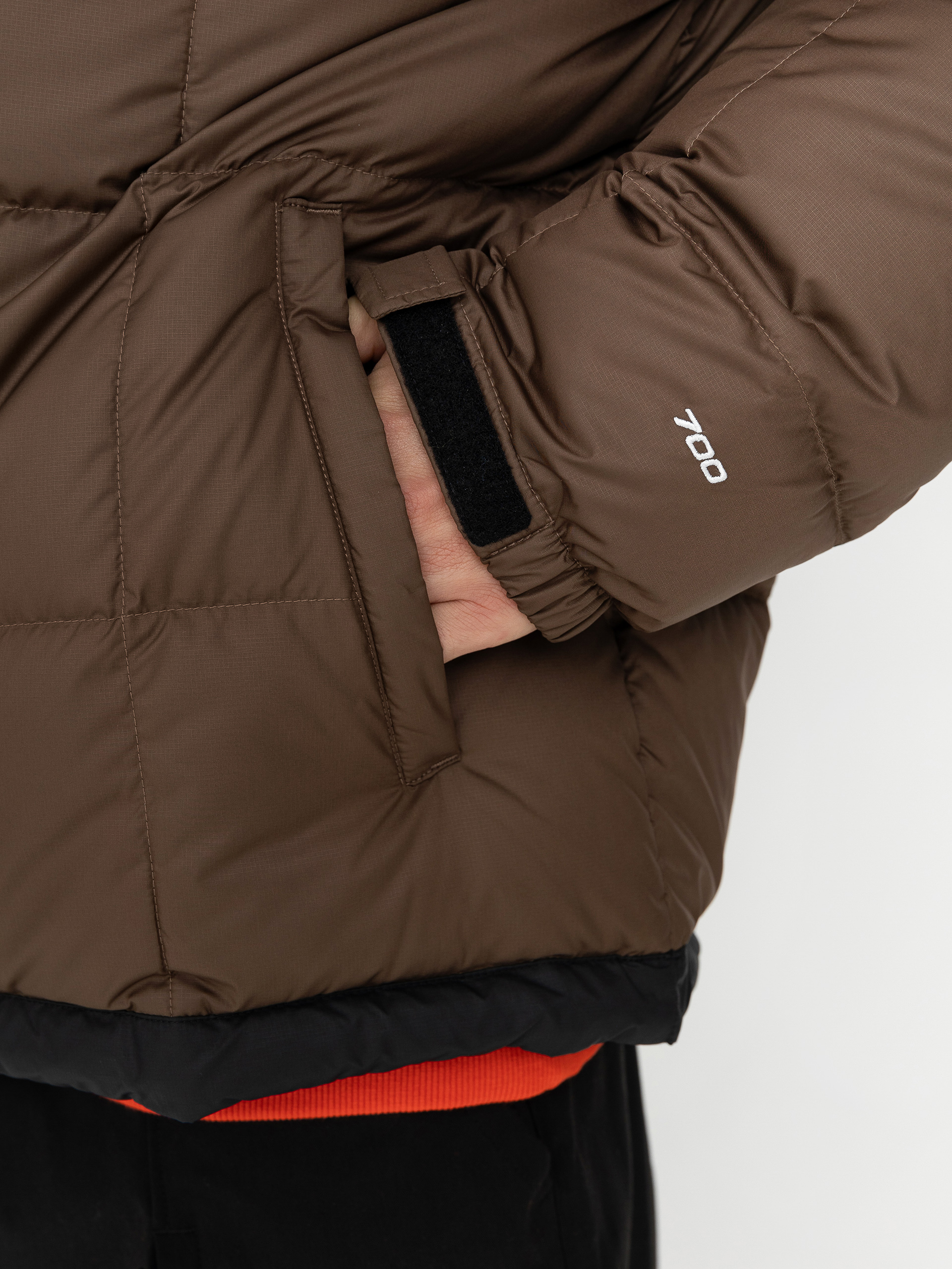 The North Face Lhotse Hooded Dzseki (smokey brown)