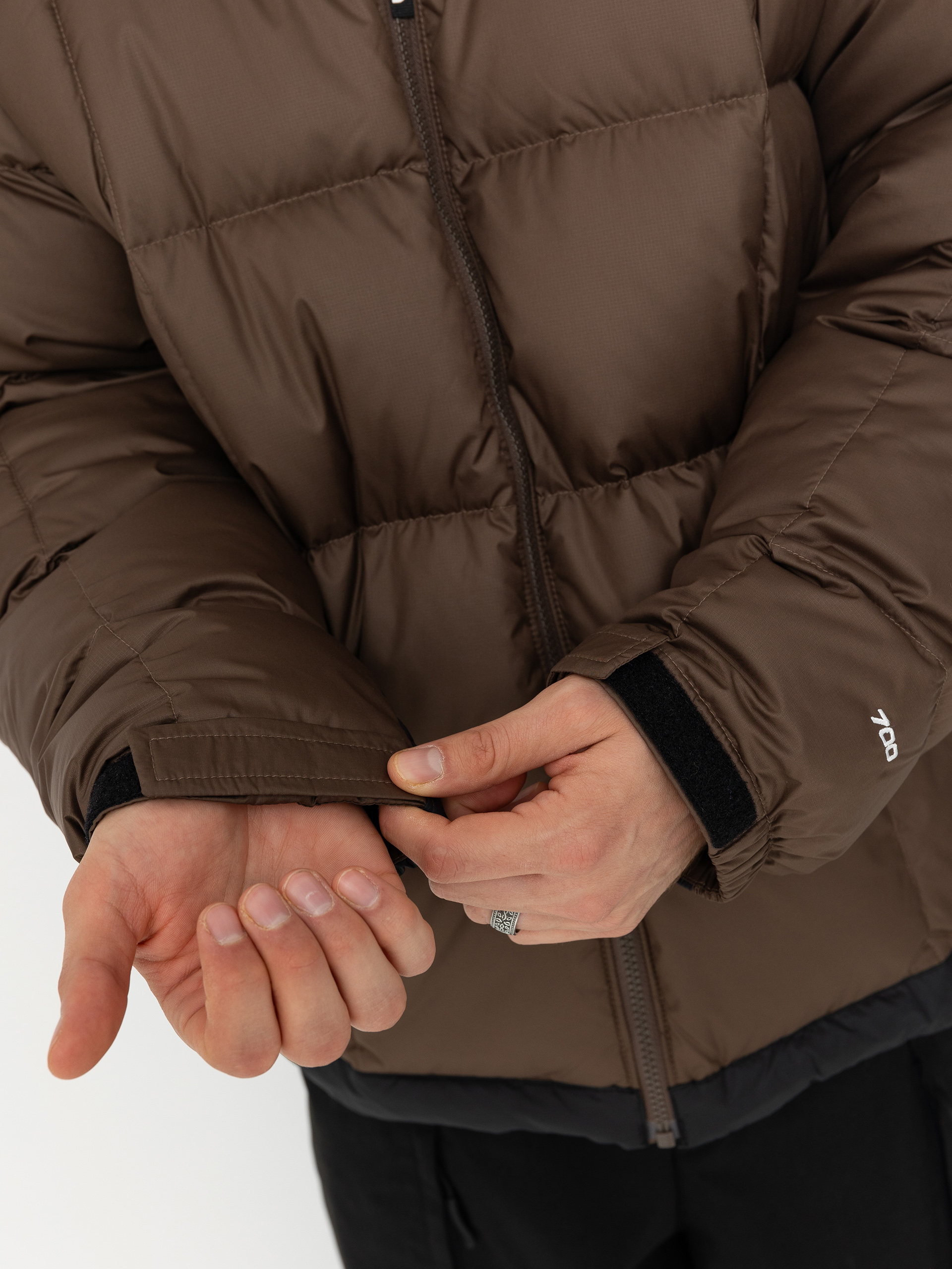 The North Face Lhotse Hooded Dzseki (smokey brown)