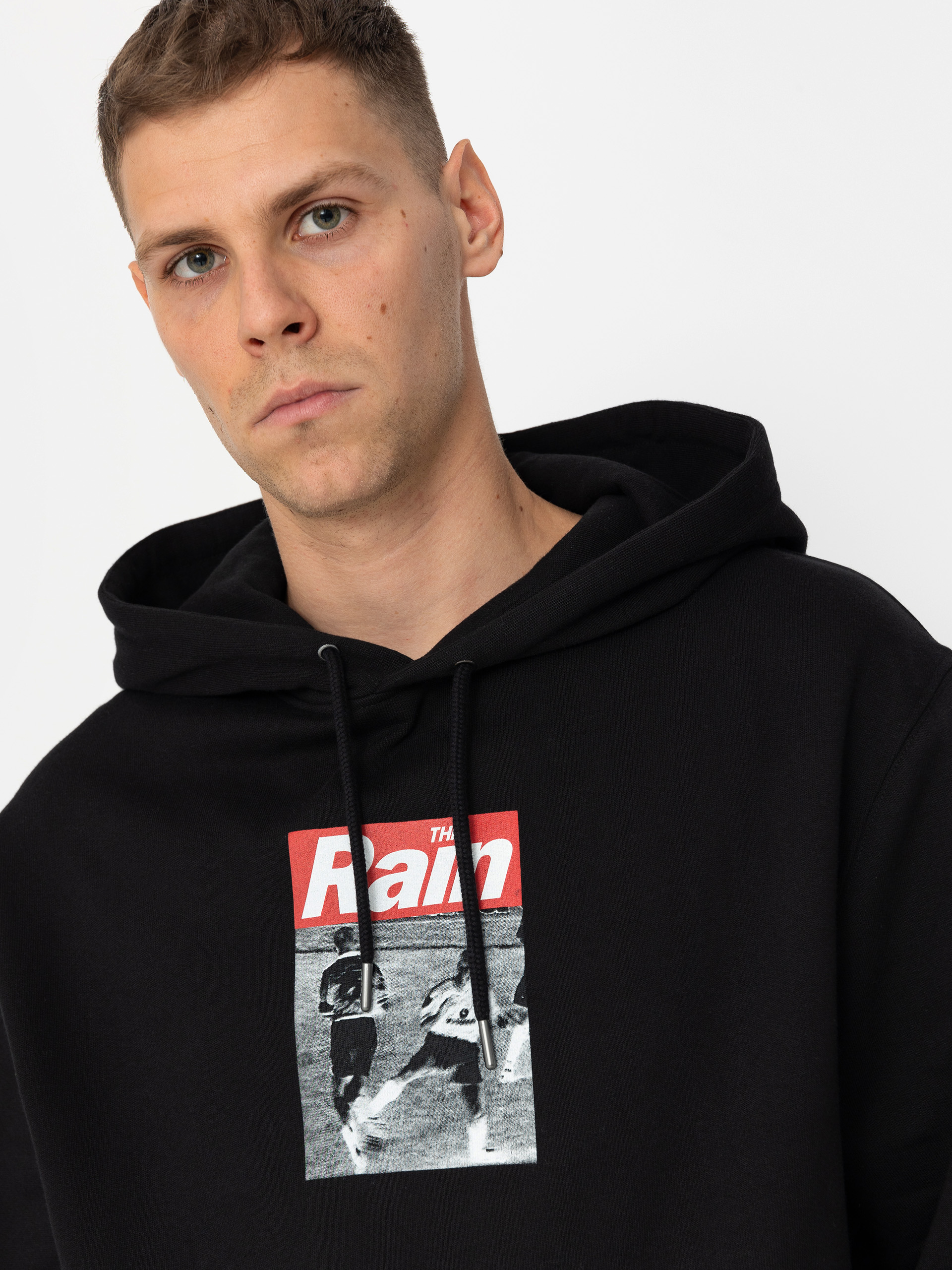 Kapucnis pulóver Wasted Paris Howler HD (black)