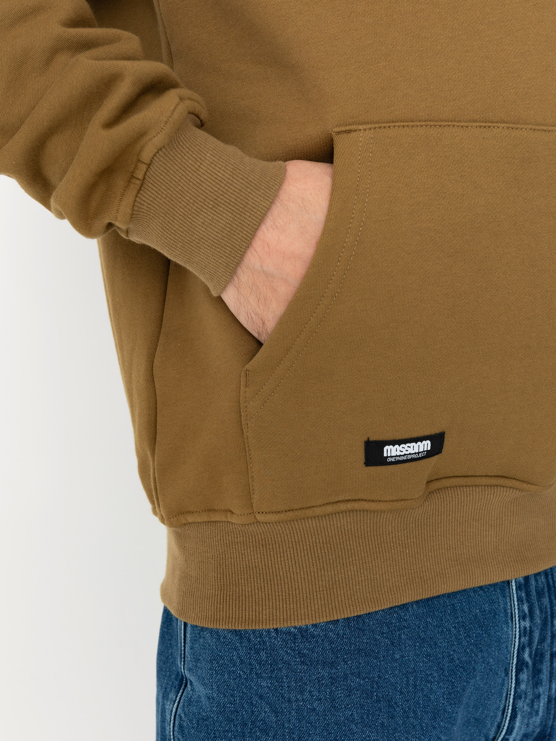 MassDnm Patch HD Kapucnis pulóver (brown)