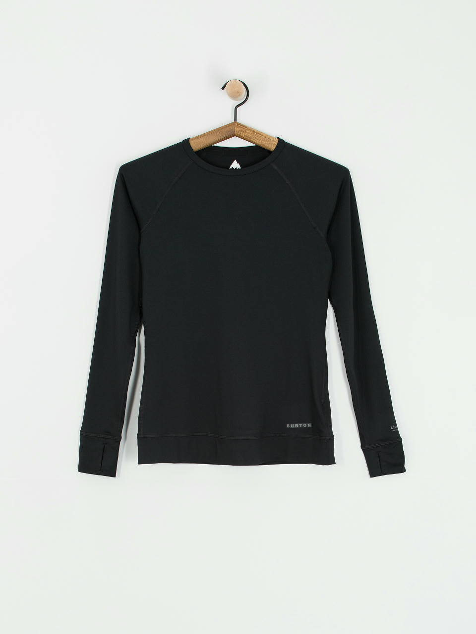 Hosszú ujjú felső Burton Lightweight X Crew Wmn (true black)