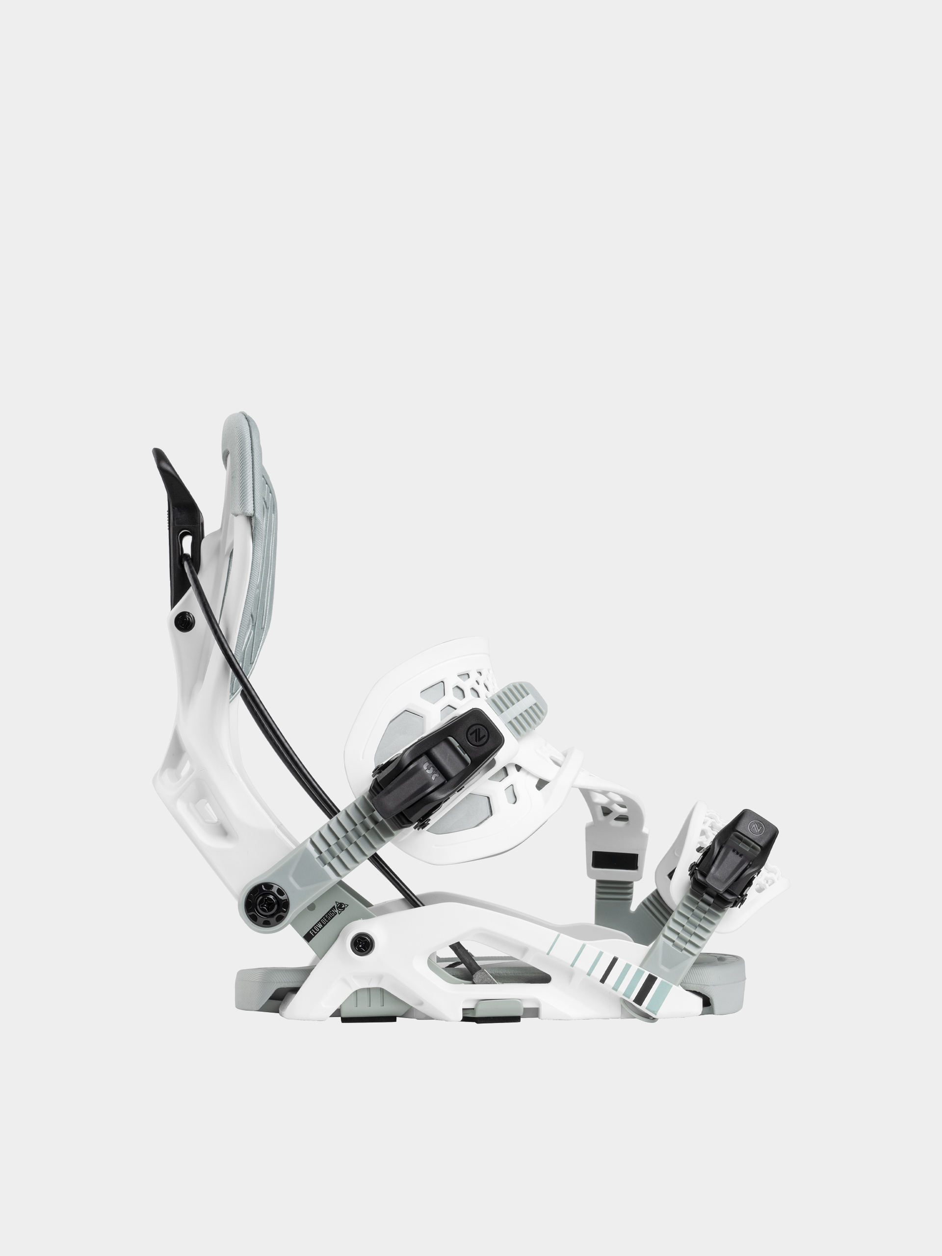 Snowboard kötés Nidecker Flow Fuse Hybrid (white)