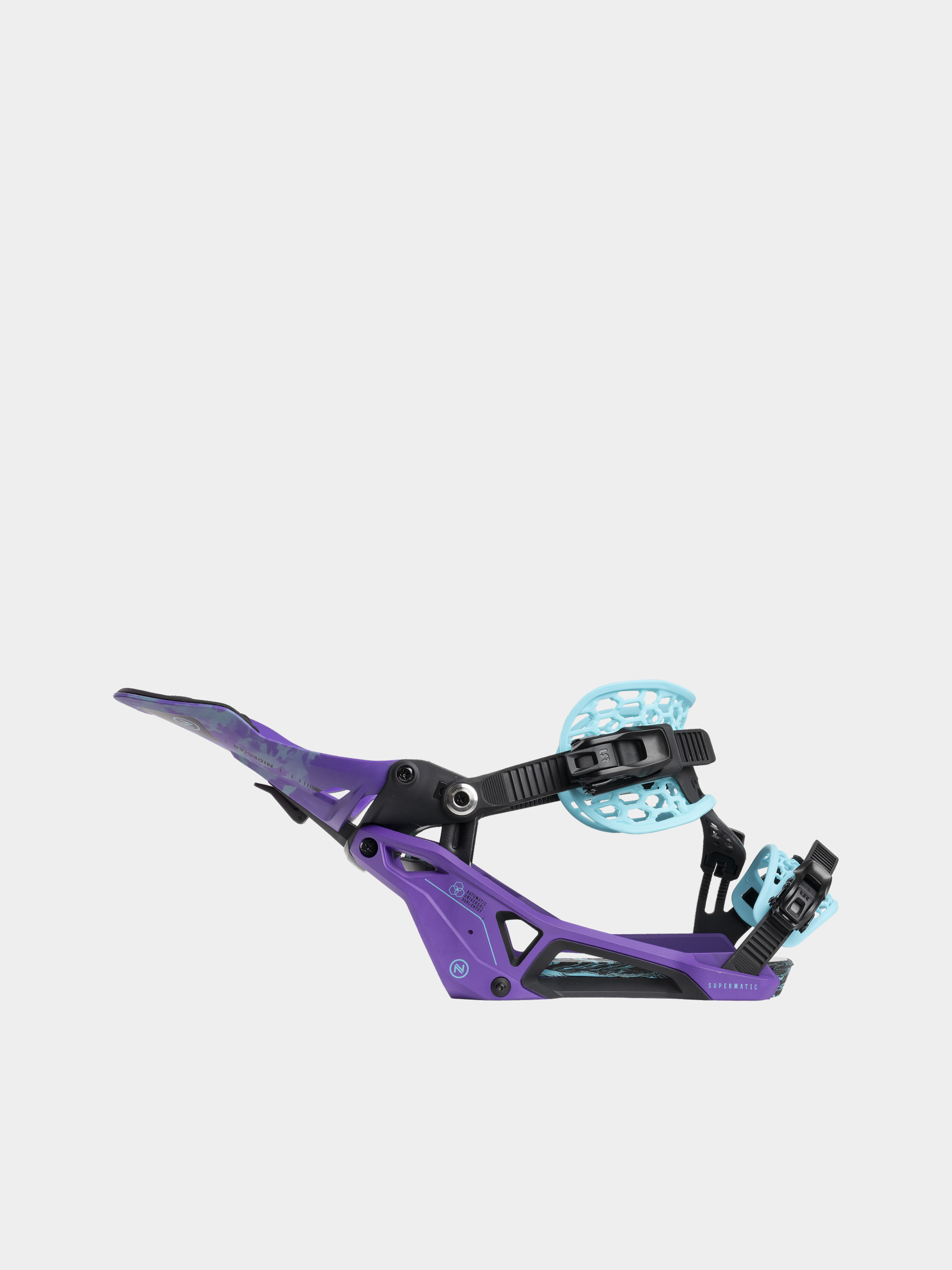 Snowboard kötés Nidecker Supermatic (joker purple)