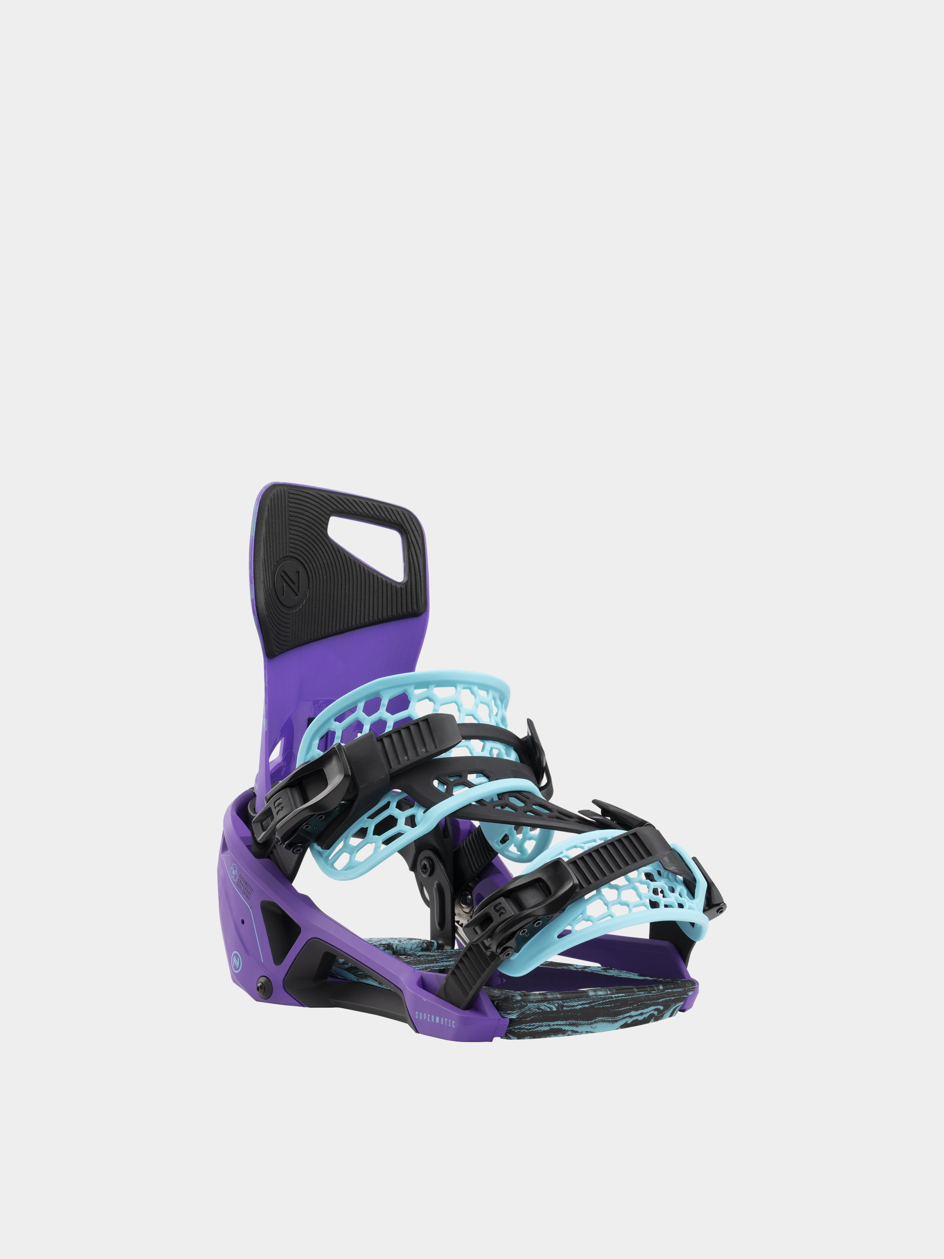 Snowboard kötés Nidecker Supermatic (joker purple)