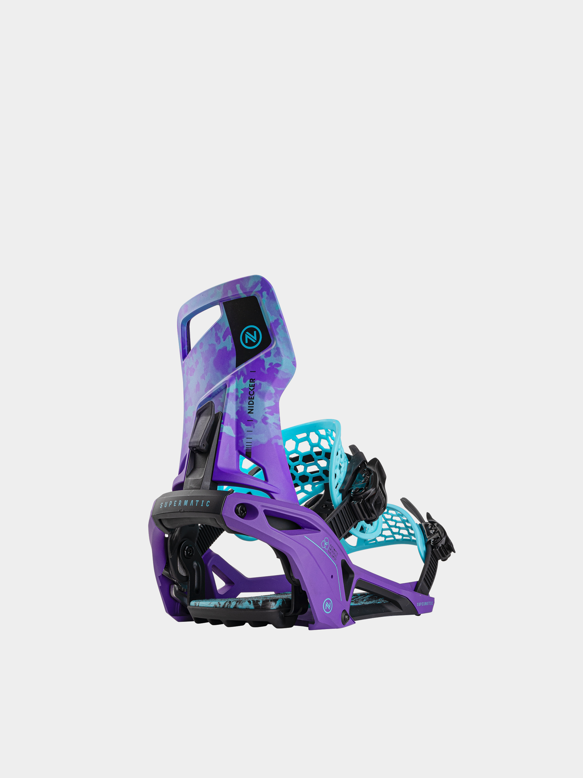 Snowboard kötés Nidecker Supermatic (joker purple)