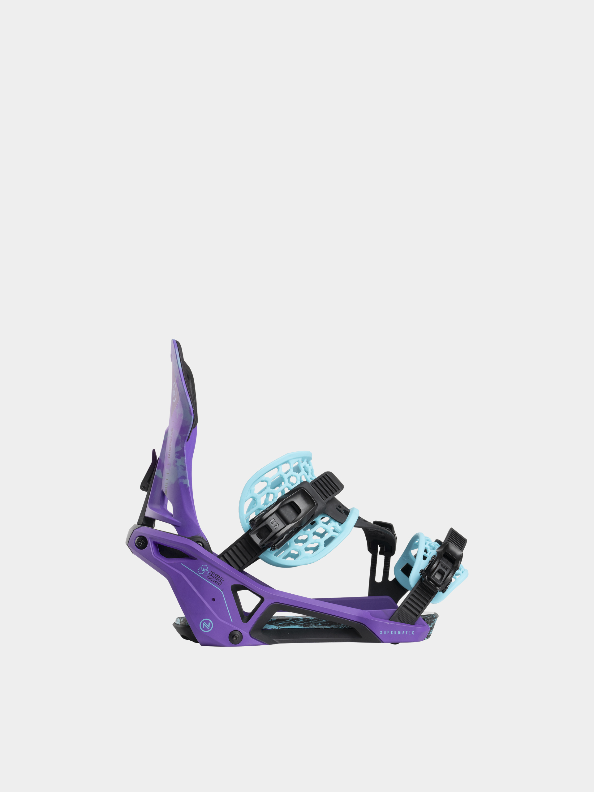 Snowboard kötés Nidecker Supermatic (joker purple)