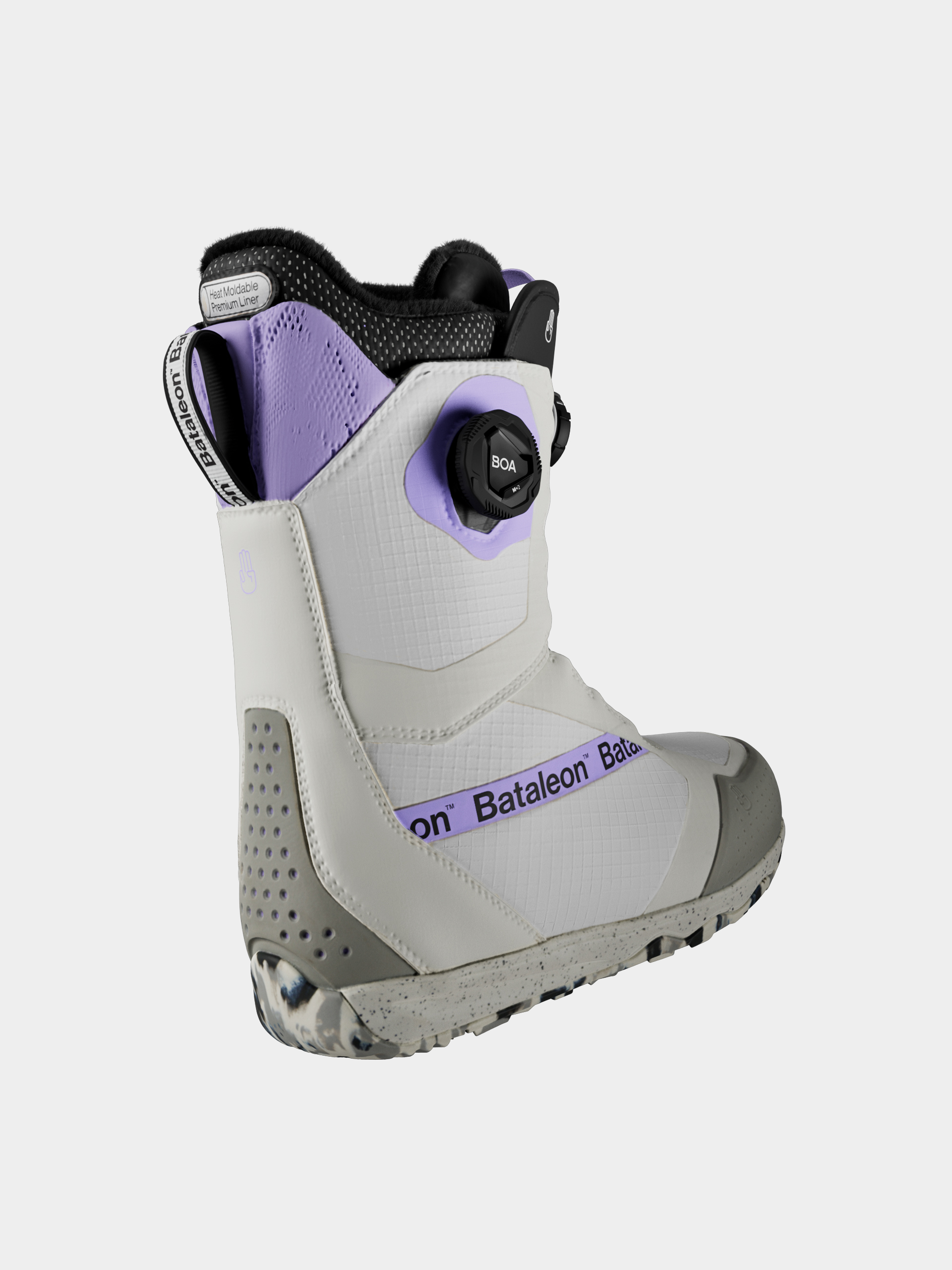 Női Bataleon Mosh BOA Snowboard cipők (virtual grape)