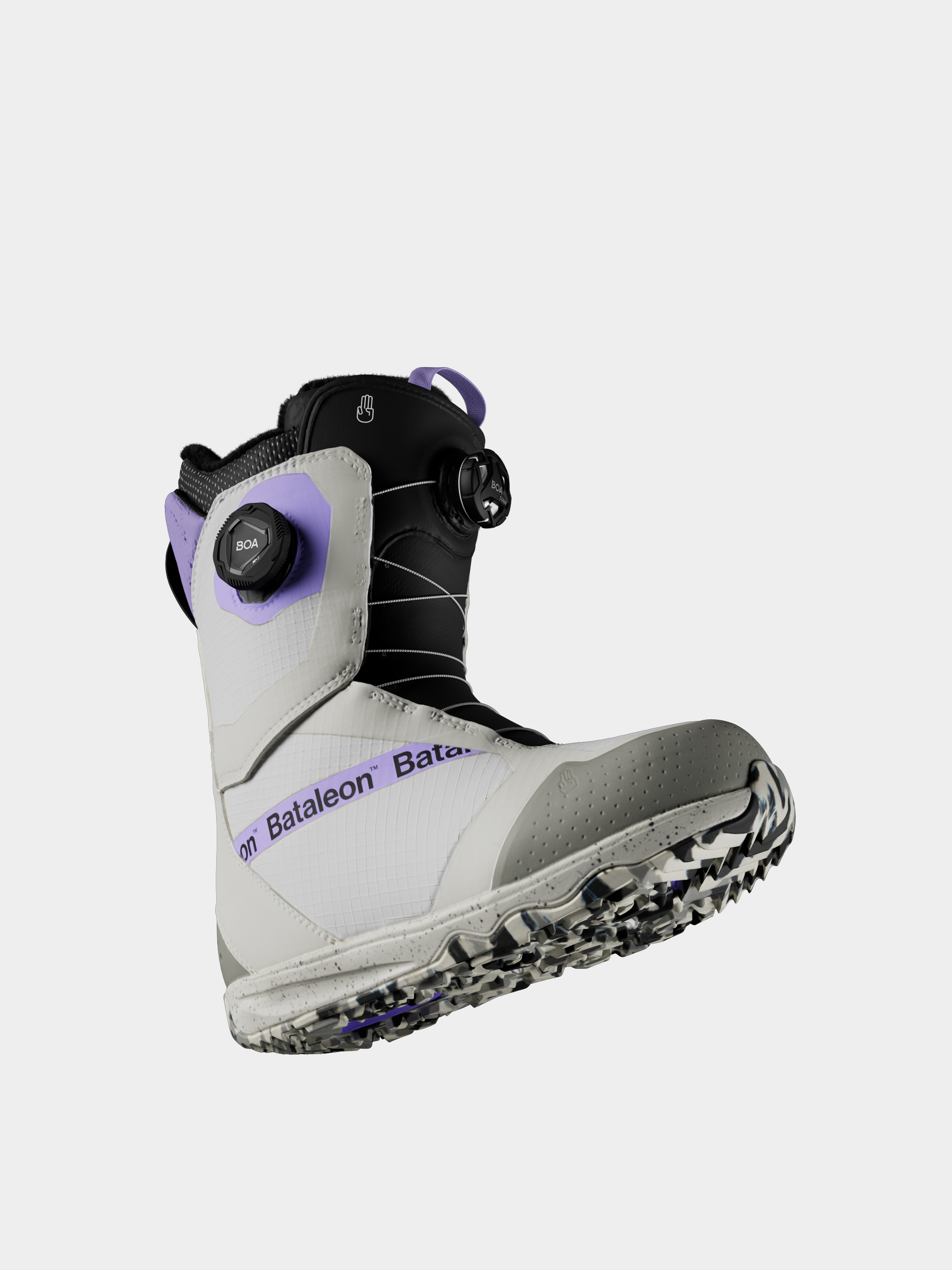 Női Bataleon Mosh BOA Snowboard cipők (virtual grape)