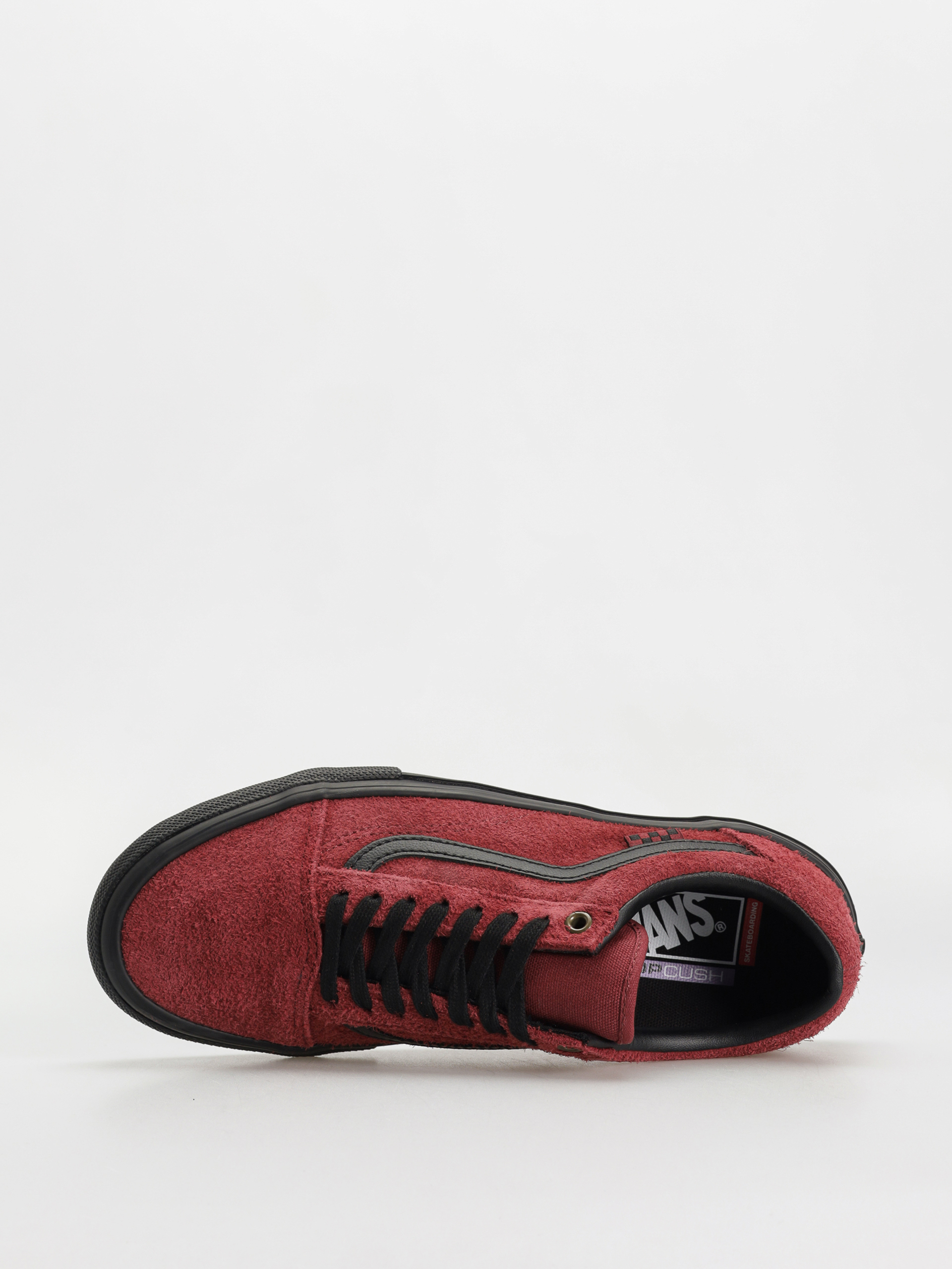 Cipők Vans Skate Old Skool (hairy suede black/burgundy)