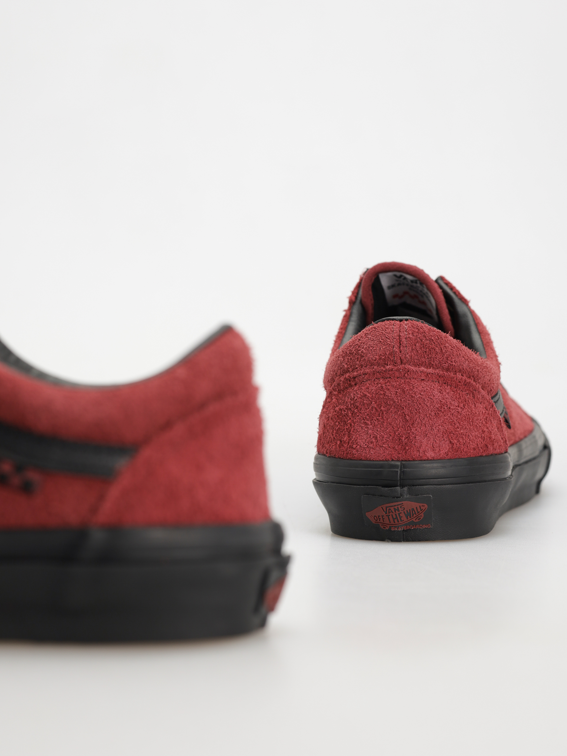 Cipők Vans Skate Old Skool (hairy suede black/burgundy)