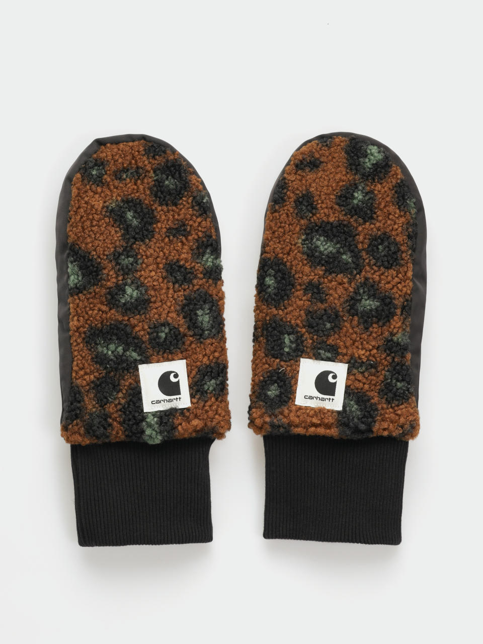 Kesztyű Carhartt WIP Orla (camo leo jacquard/tamarind/black)