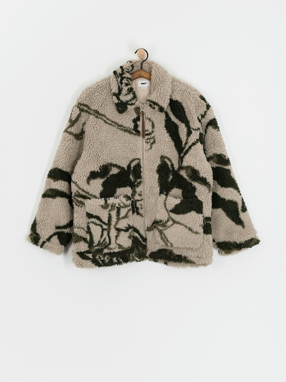 Dzseki OBEY Mushroom Sherpa (silver grey multi)