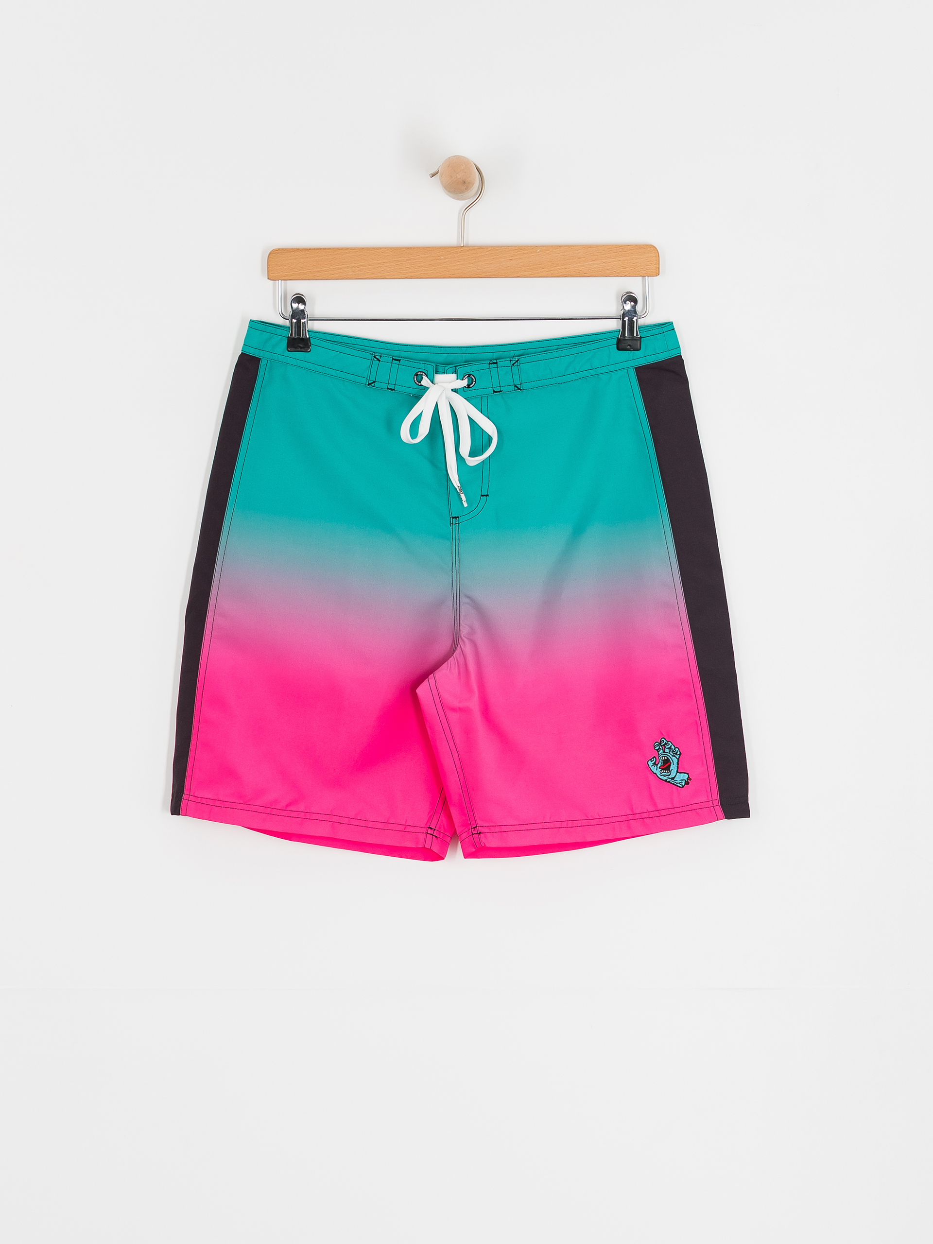 Santa Cruz Screaming Hand Panel Boardshort (pink fade)