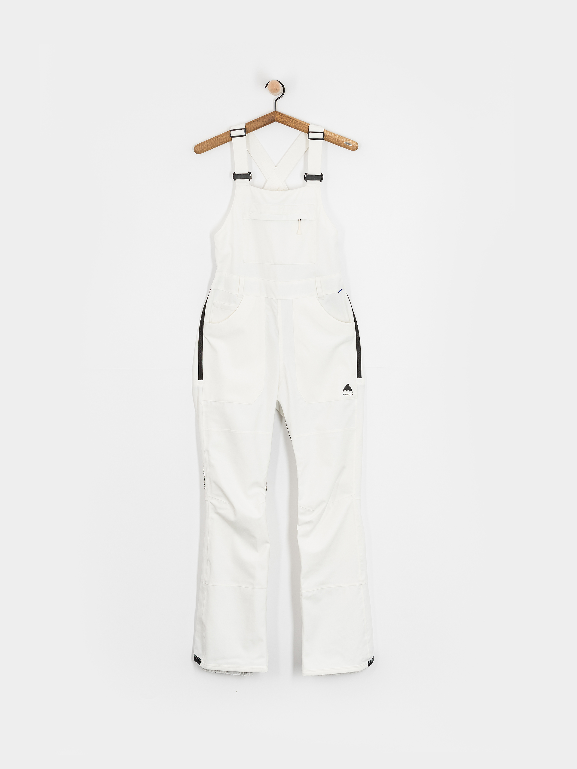 Női Snowboard nadrág Burton Avalon Stretch Bib (stout white)