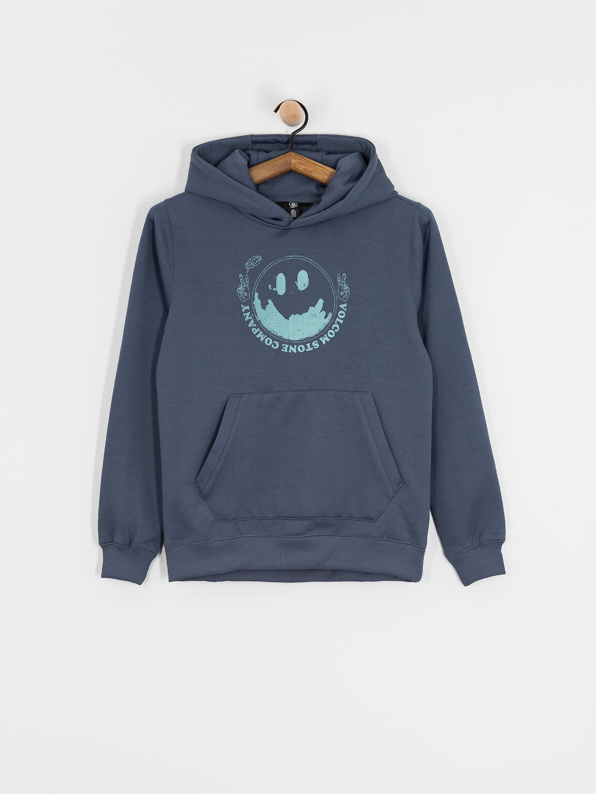 Thermo pulóver Volcom Hydro Fleece HD JR (indigo)