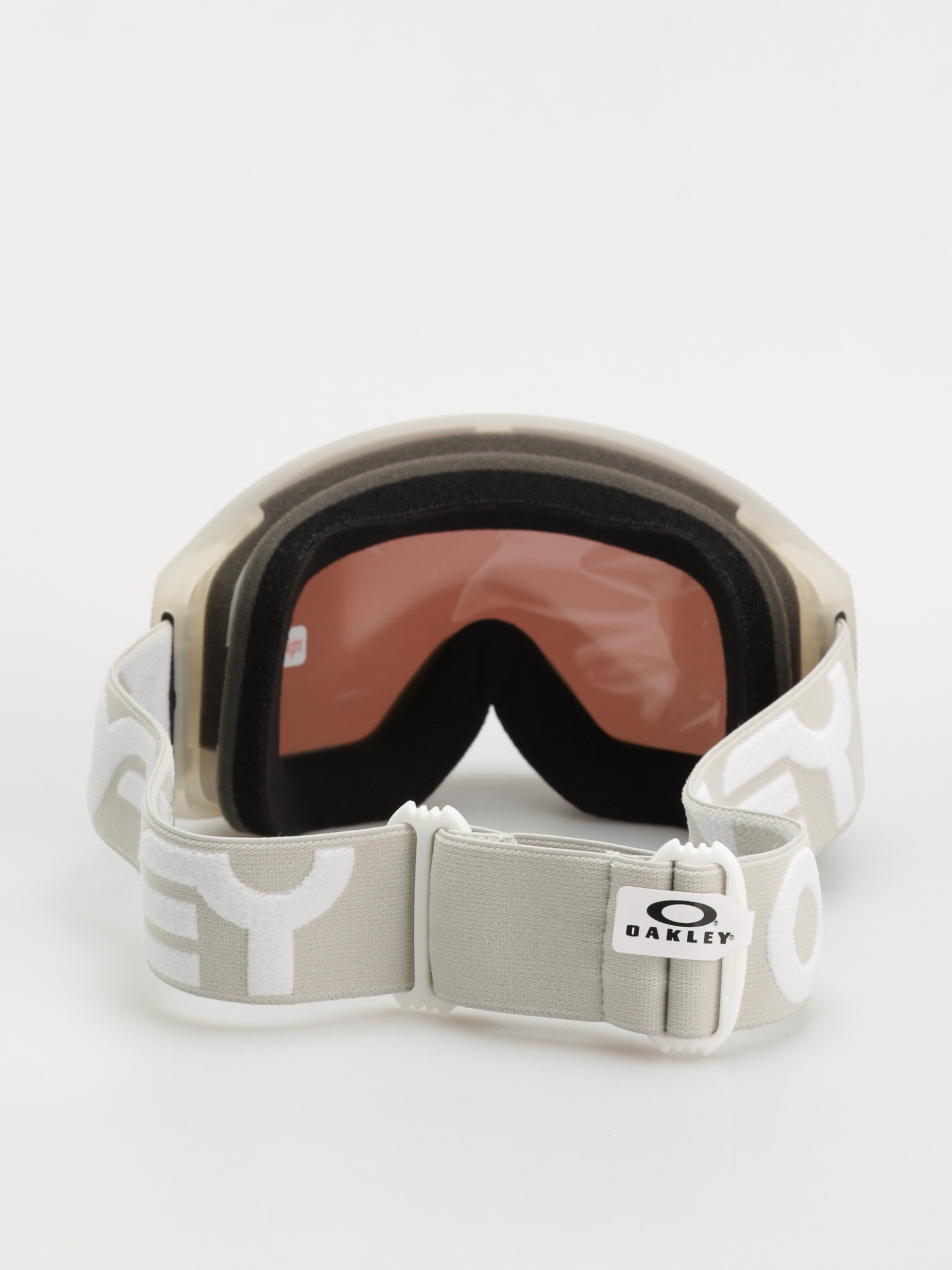 Snowboard szemüveg Oakley Flight Tracker M (matte b1b cool grey/prizm rose gold iridium)