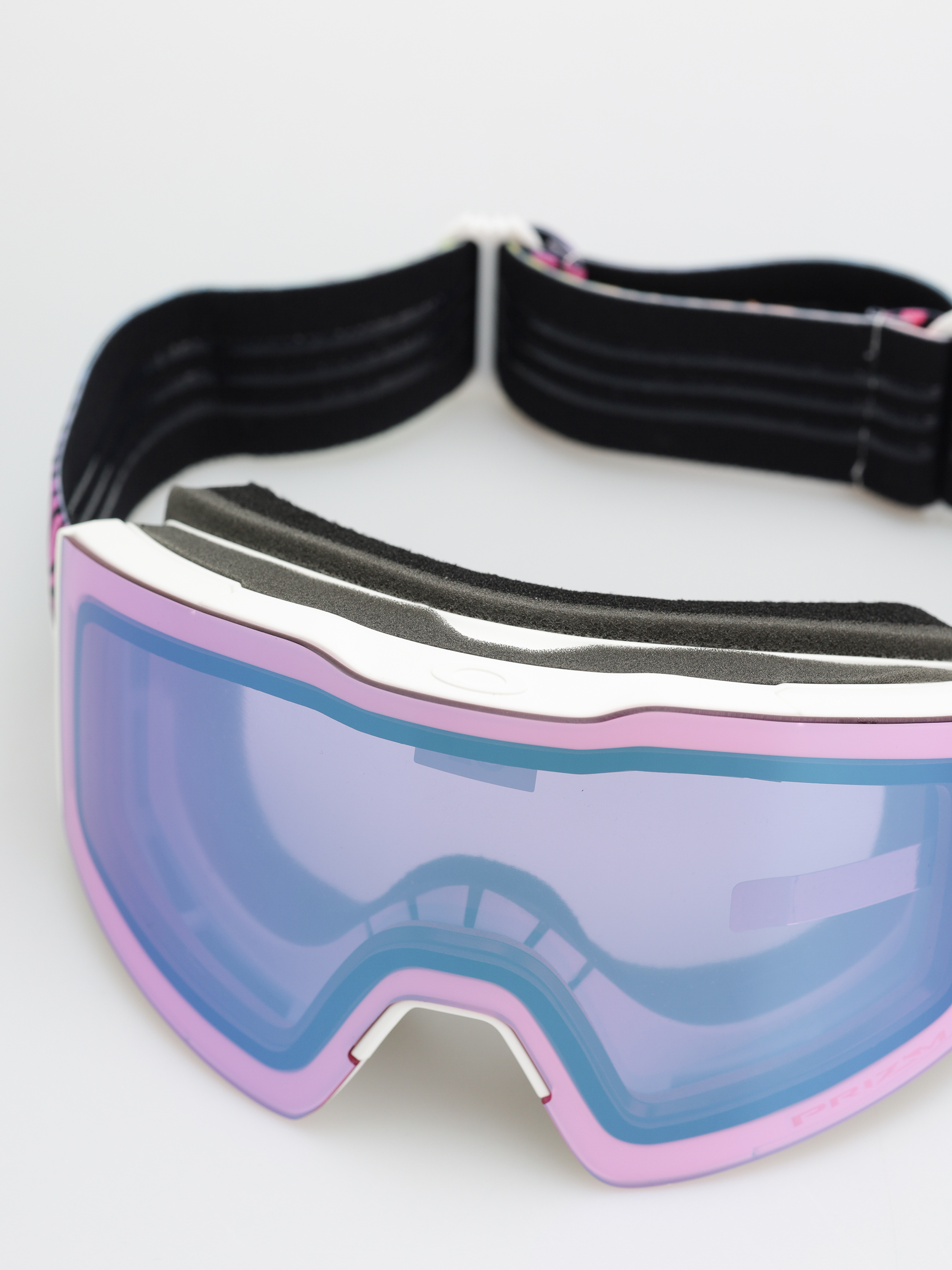 Snowboard szemüveg Oakley Fall Line M (bengal white/prizm snow iced iridium)