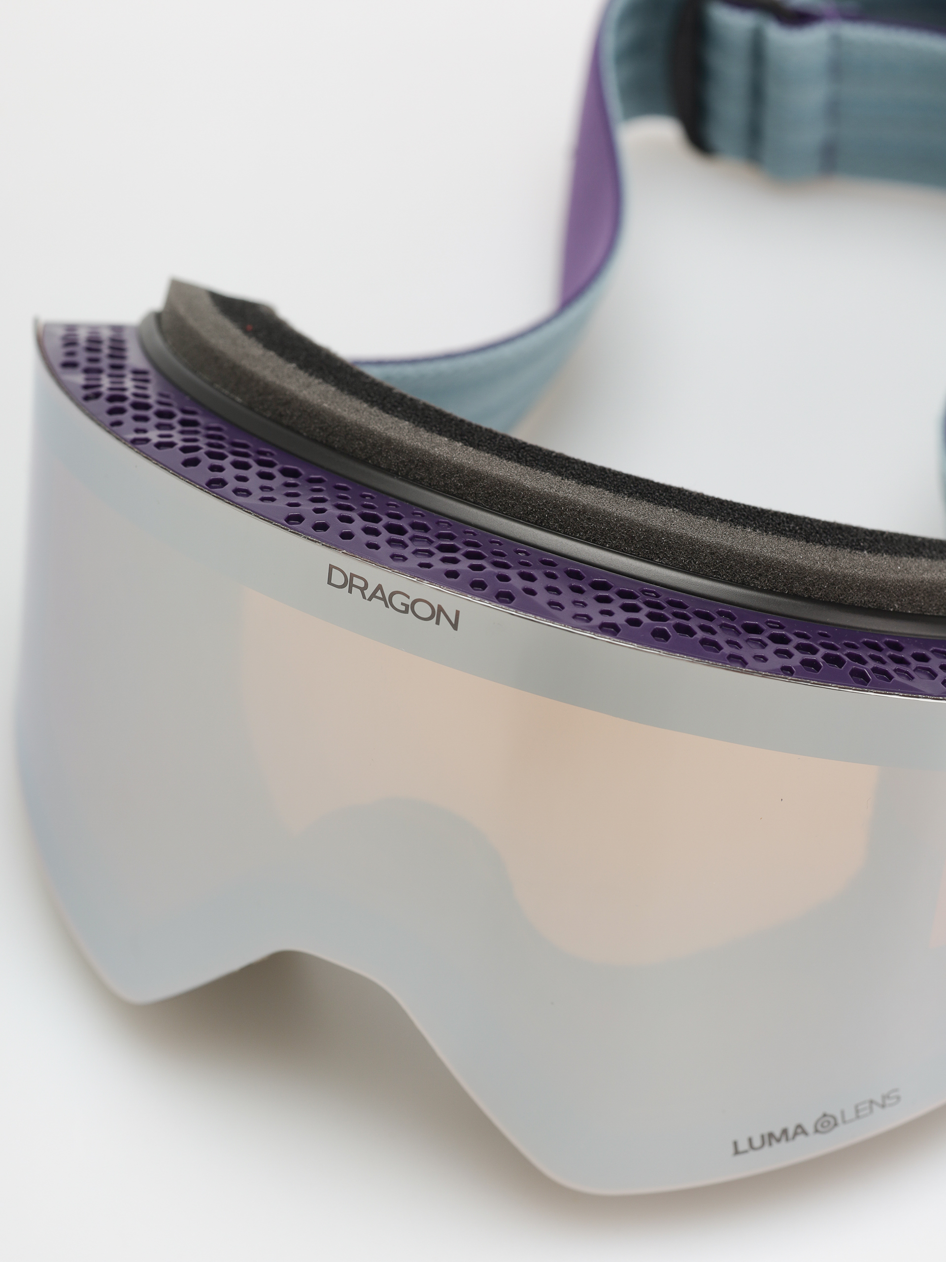 Snowboard szemüveg Dragon R1 OTG (deepplum/lumalens silver ion+lumalens amber)