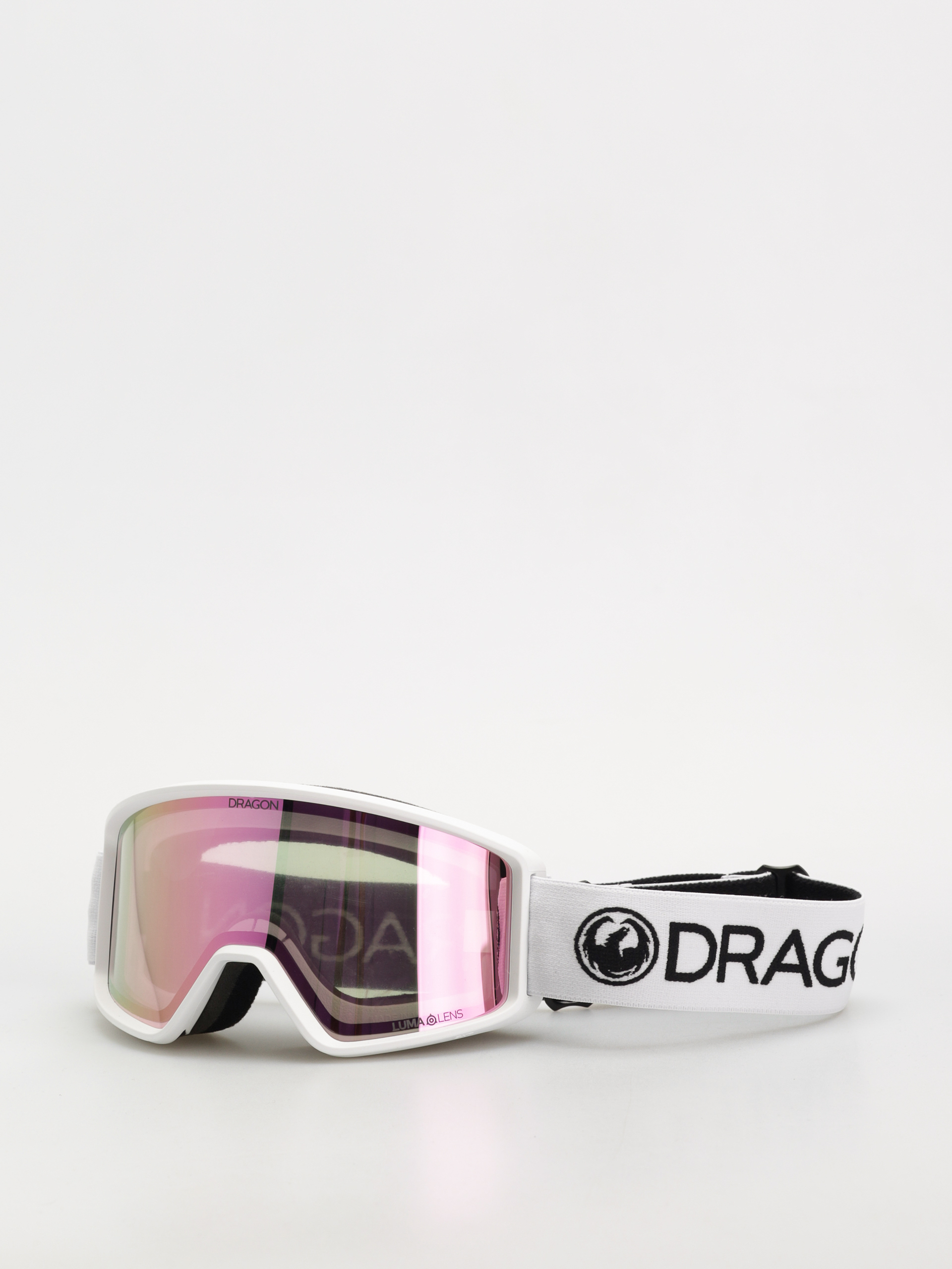 Snowboard szemu00fcveg Dragon DXT OTG (white/lumalens pink ion)