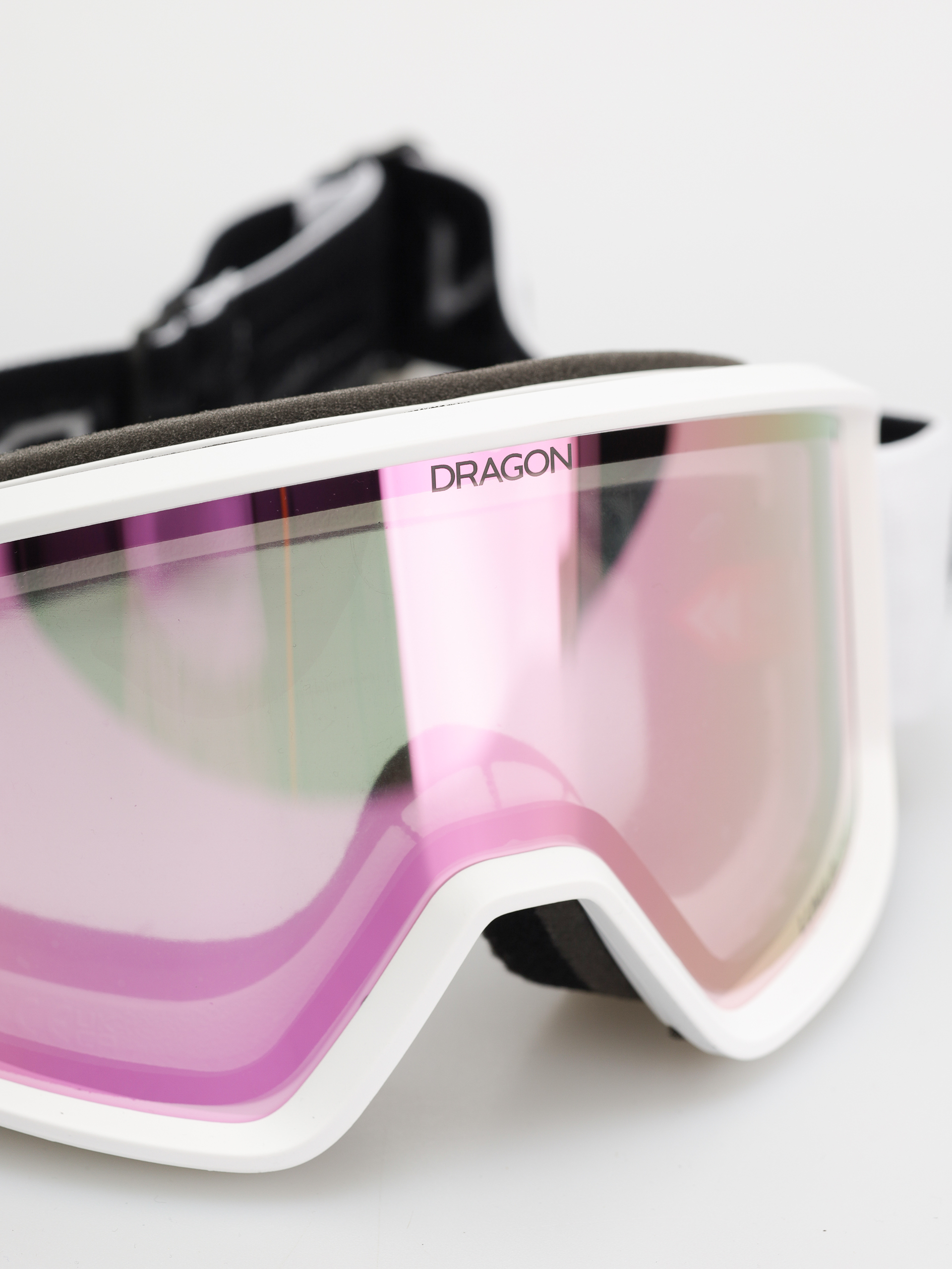 Snowboard szemüveg Dragon DXT OTG (white/lumalens pink ion)
