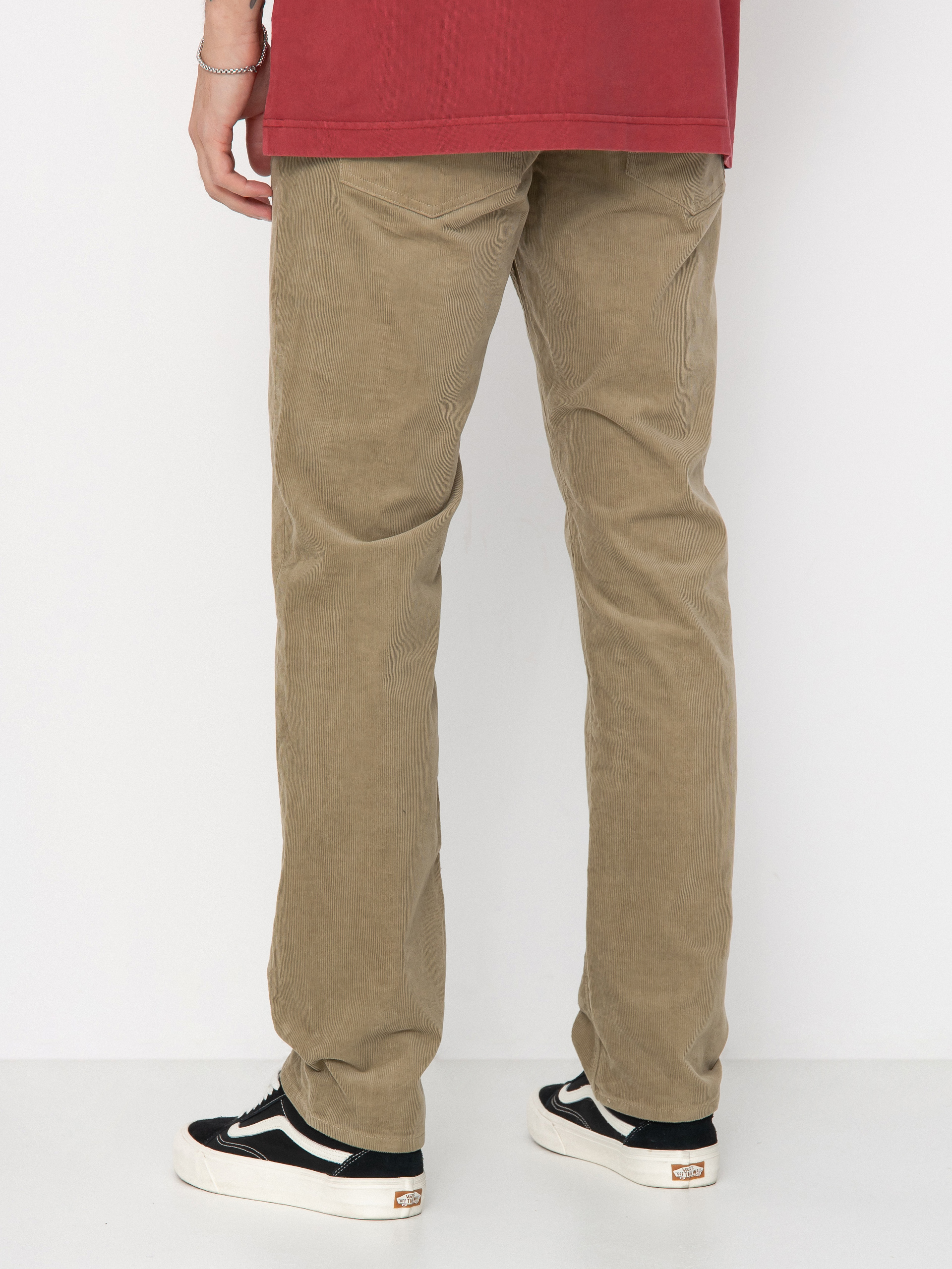 Volcom Solver 5 Pocket Cord Kisnadrág (khaki)