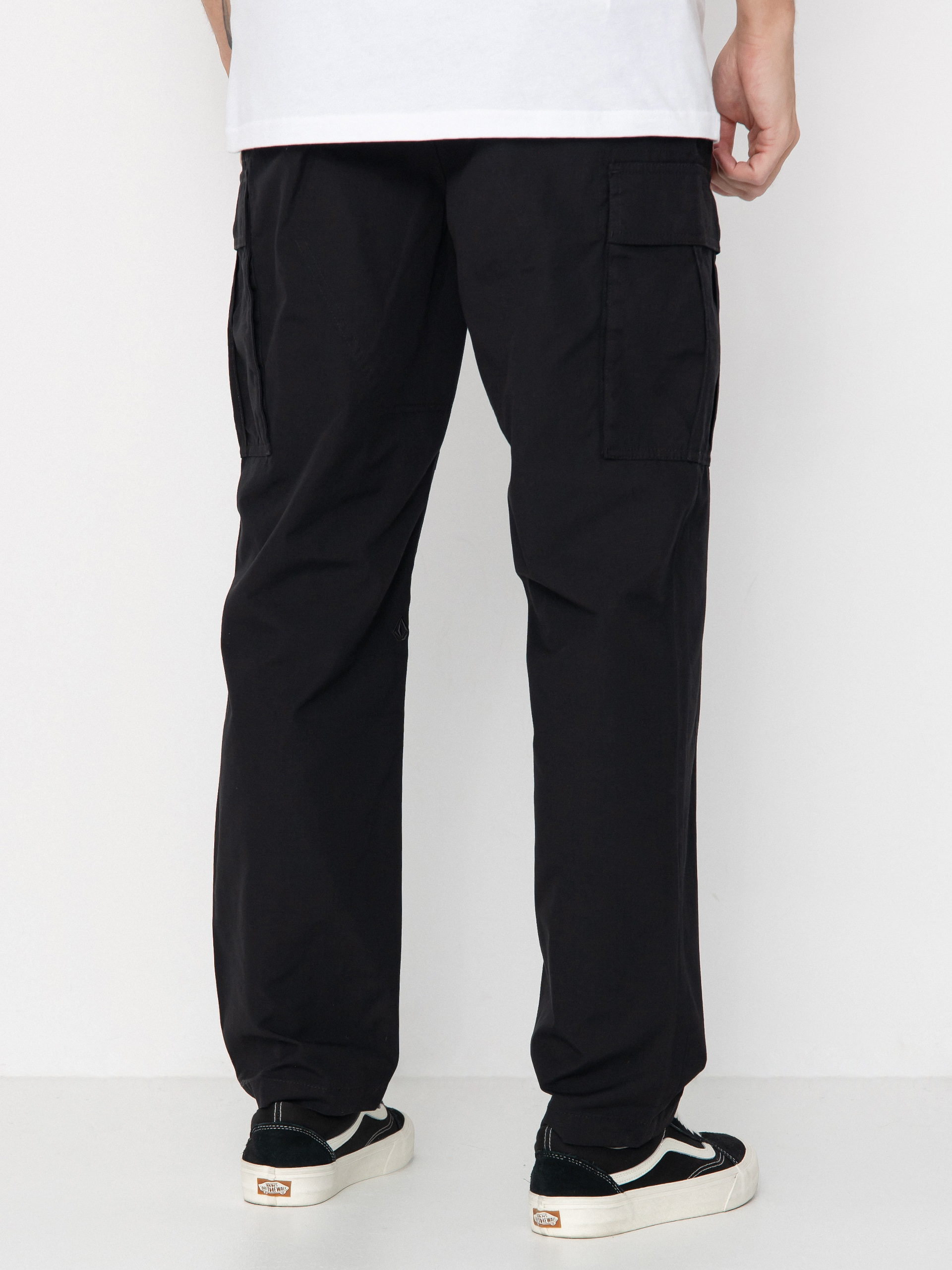 Volcom Strange Tripper Tapered Cargo Kisnadrág (black)
