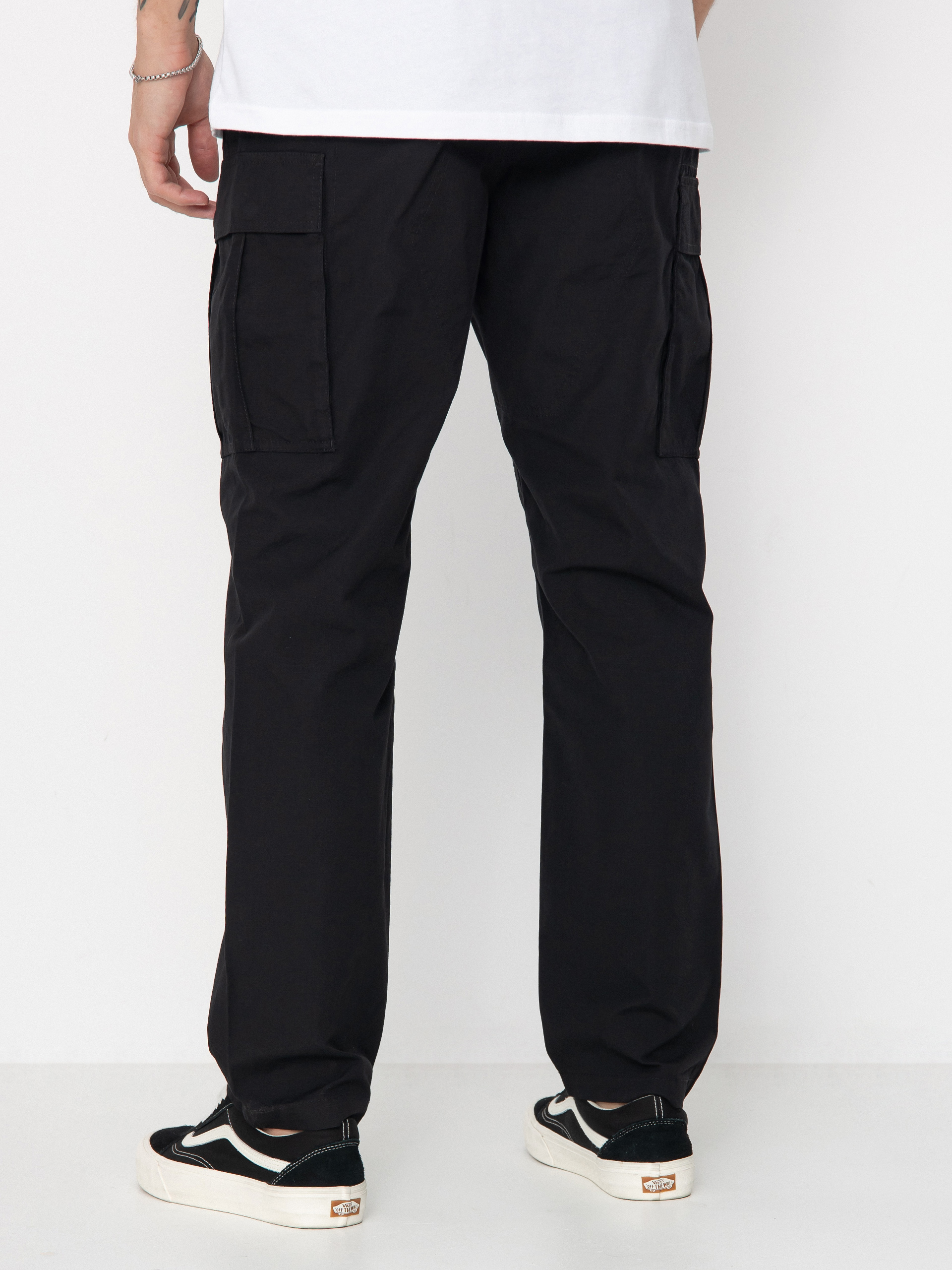 Volcom Strange Tripper Tapered Cargo Kisnadrág (black)