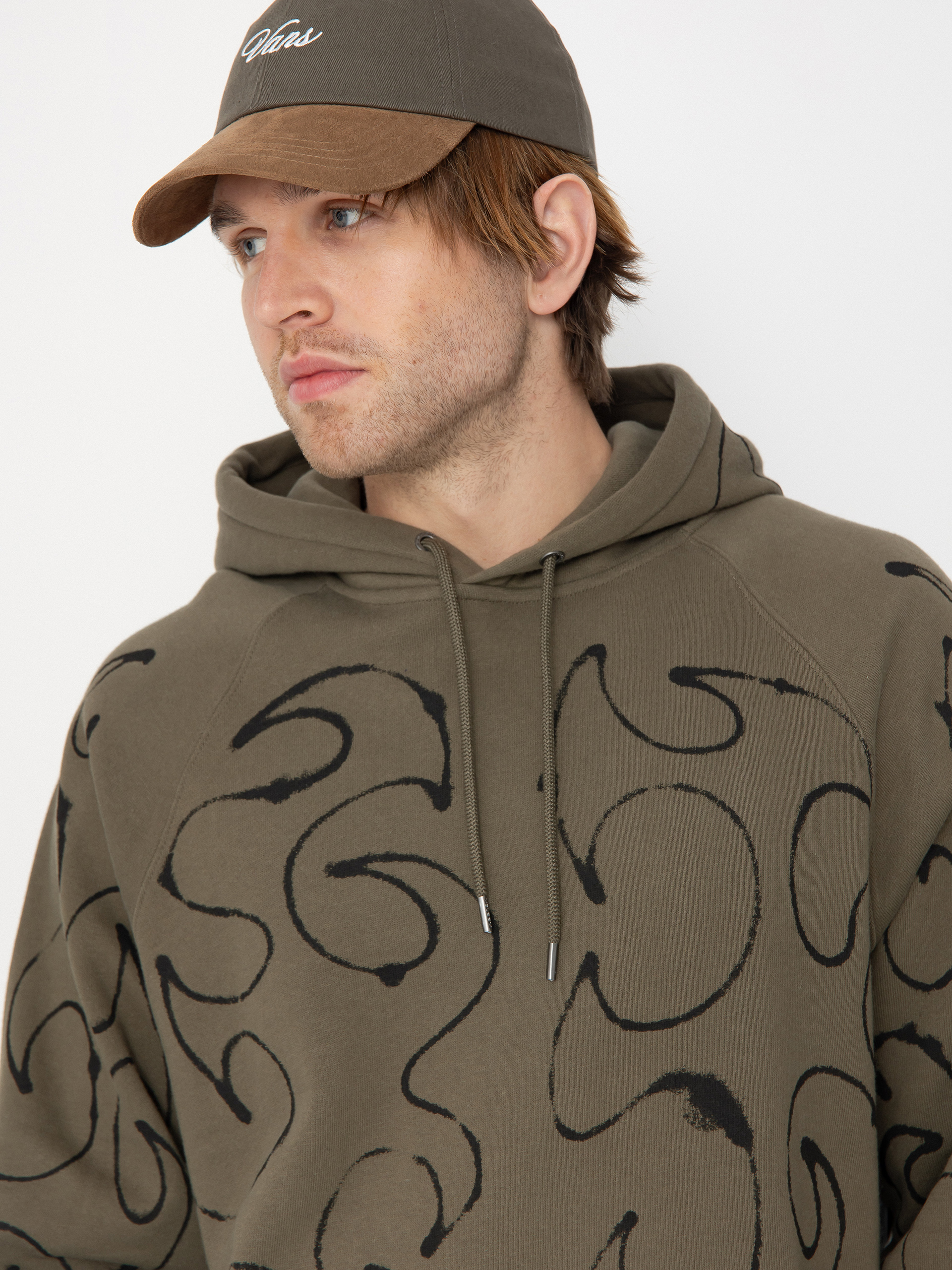 Volcom Fa Zephyr HD Kapucnis pulóver (wintermoss)